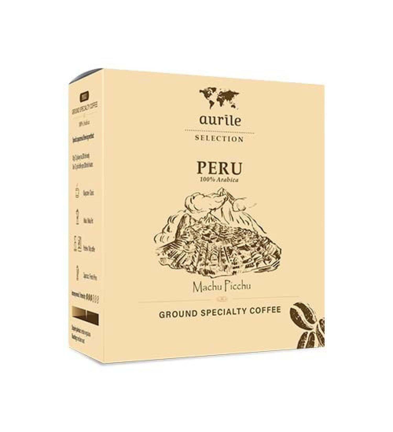 AURILE Peru Ground Specialty Coffee 100% Arabica 125g