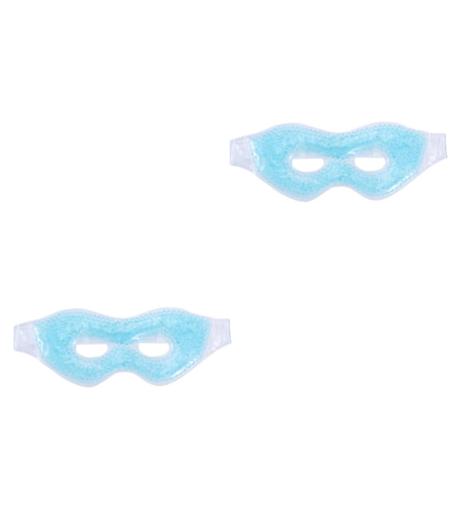 MAGICLULU 2 Pcs Therapeutic Cooling Gel Eye Mask - Soothing Ice Eye Mask for Puffy Eyes & Relaxation - Buy Online on SooperMarket.com