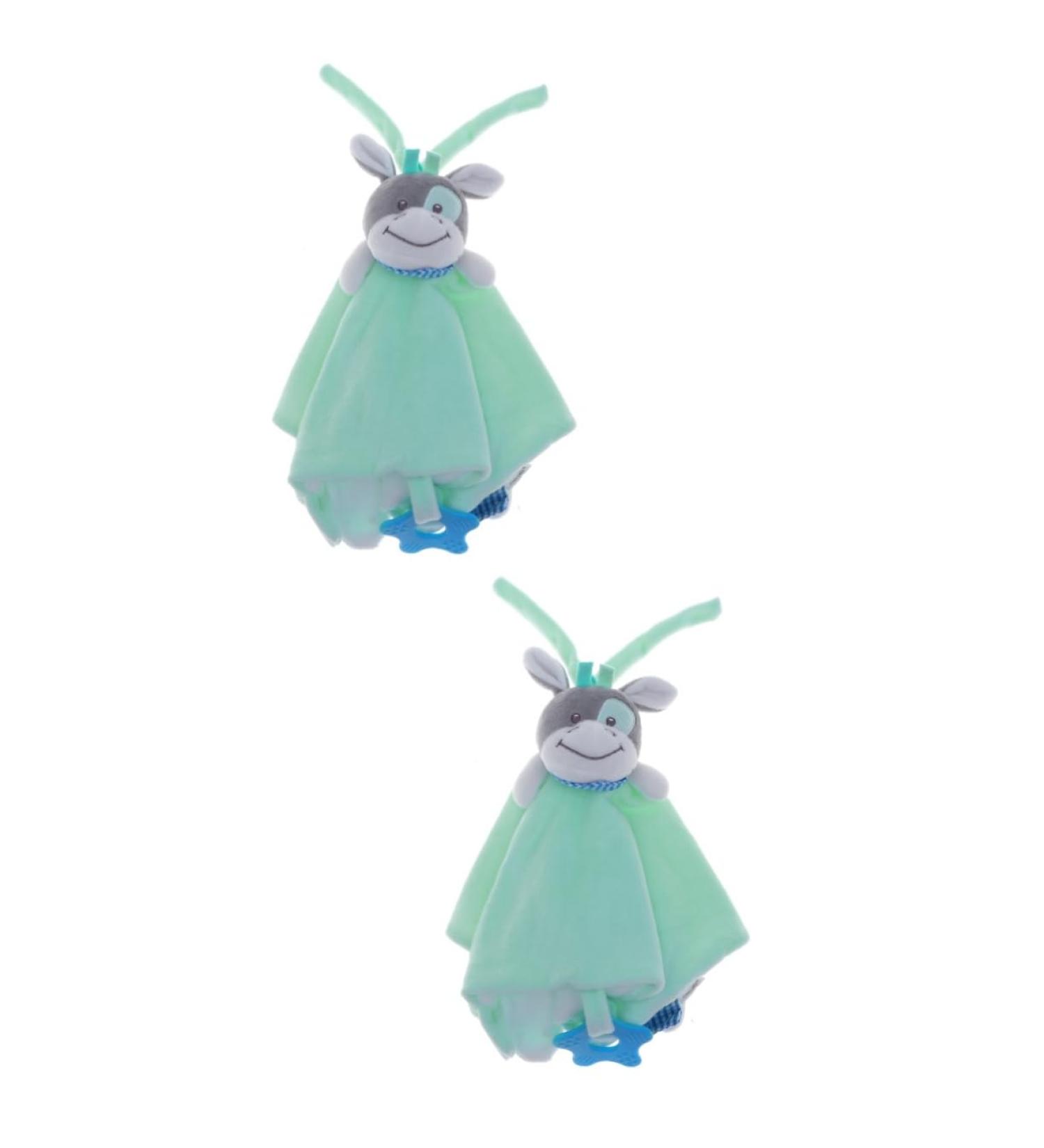 Buy 2-Pack Hanging Plush Animal Toys - Earth-Colored Donkey Dolls for Girls | Soft & Cuddly Plush Toys - Buy Online on SooperMarket.com