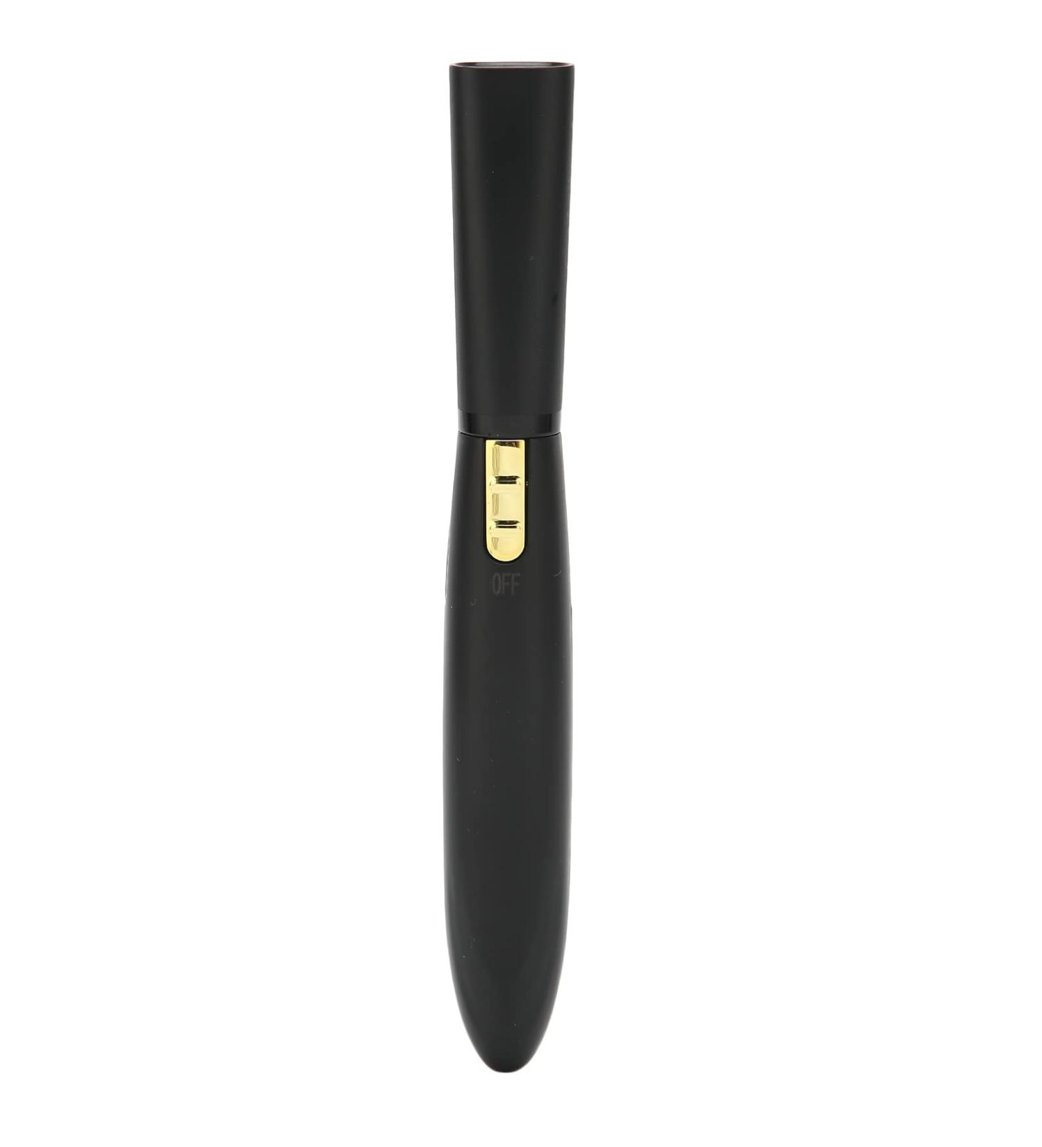 Professional Quick Heating Long Lasting Eyelash Curling Tool with Comb Heated Eyelash Curler for Women Battery Powered Electric Eye Lashes Curler for Make Up(Black) - Buy Online on SooperMarket.com