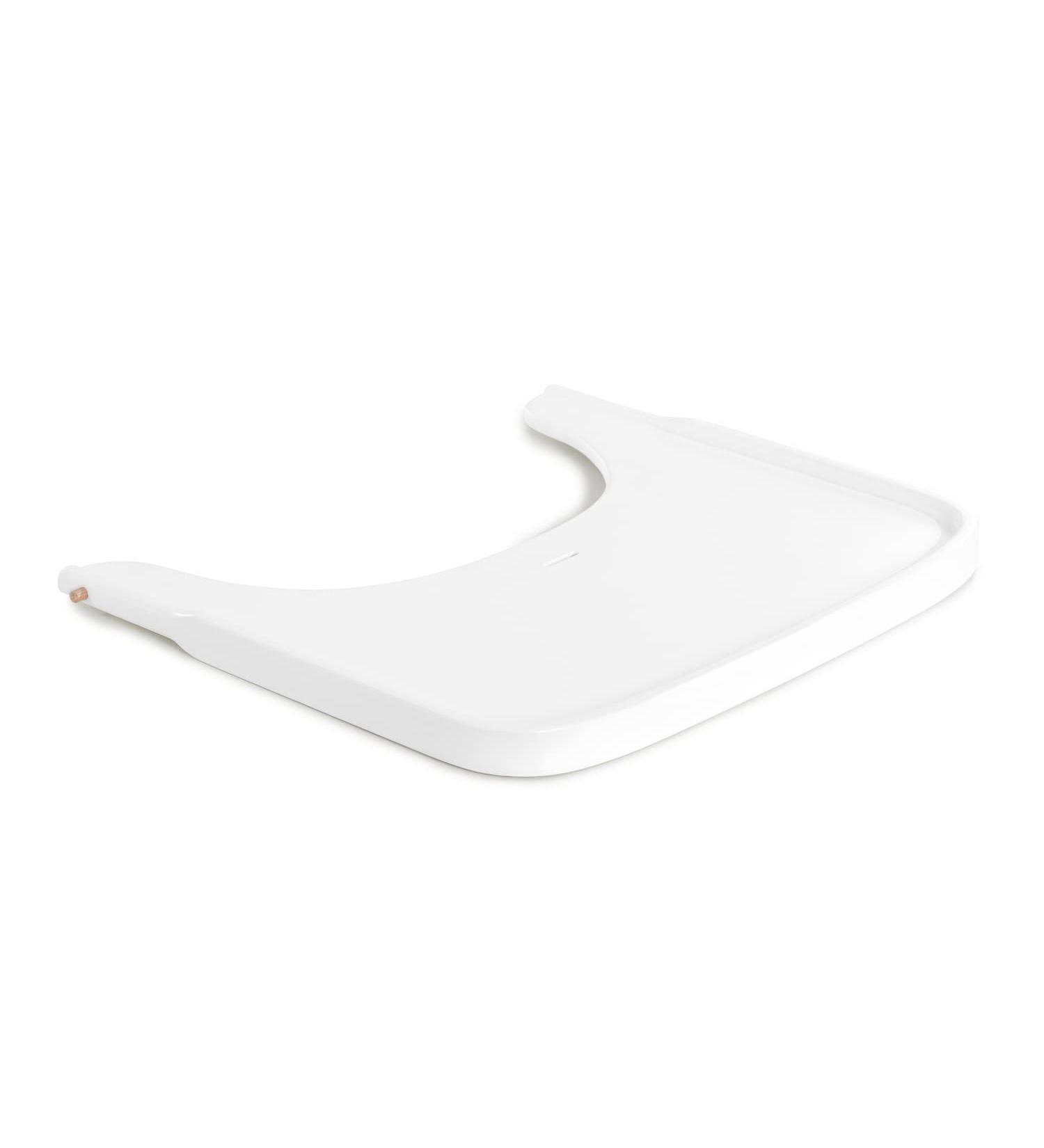 Hauck Alpha+ Wooden Tray White - FSC Certified Beechwood Highchair Tray - Buy Online on SooperMarket.com