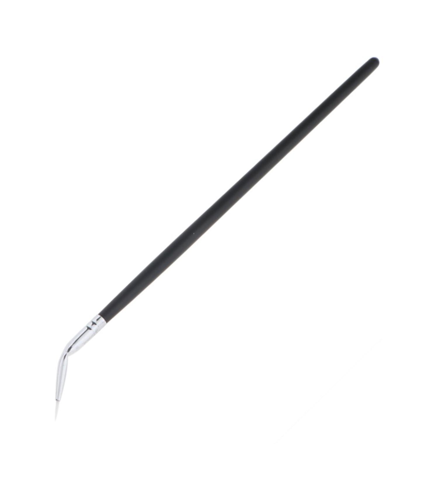 Wooden Handle Eyeliner Makeup Brush Curved Head for - Buy Online on SooperMarket.com