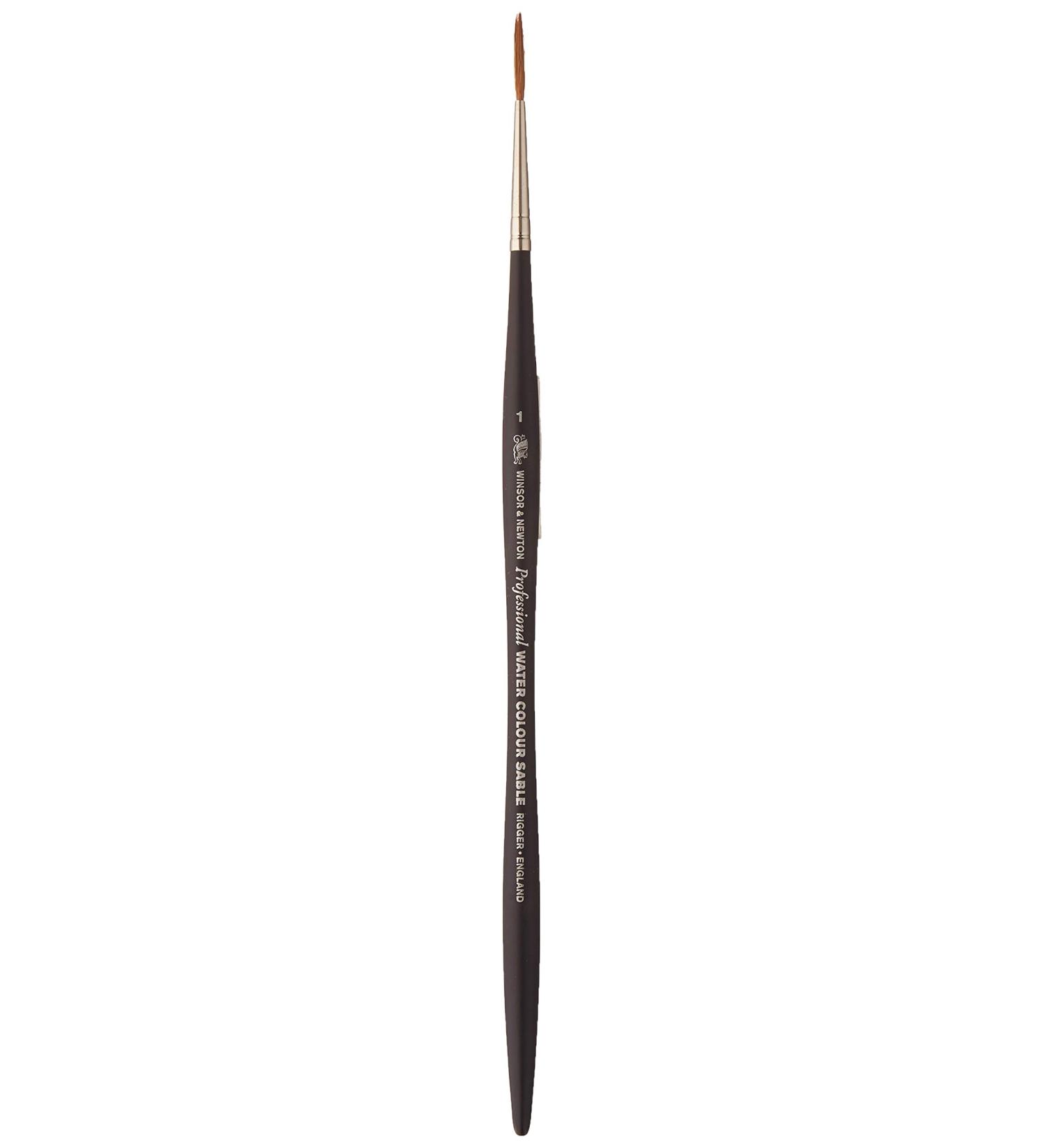 Winsor & Newton Professional Water Colour Brush - Rigger #1 (5069001) Black - Buy Online on SooperMarket.com