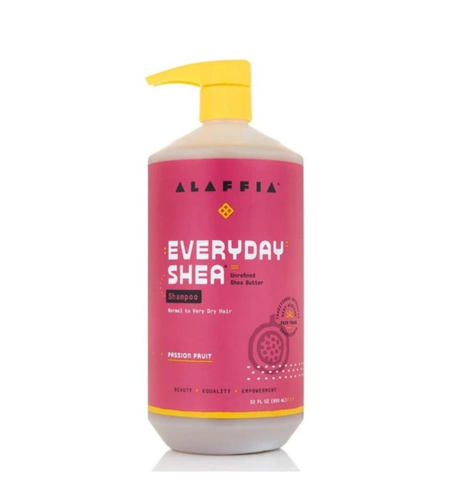 Buy Alaffia EveryDay Shea Shampoo Passion Fruit 32 oz - Nourishing Coconut Formula - Buy Online on SooperMarket.com