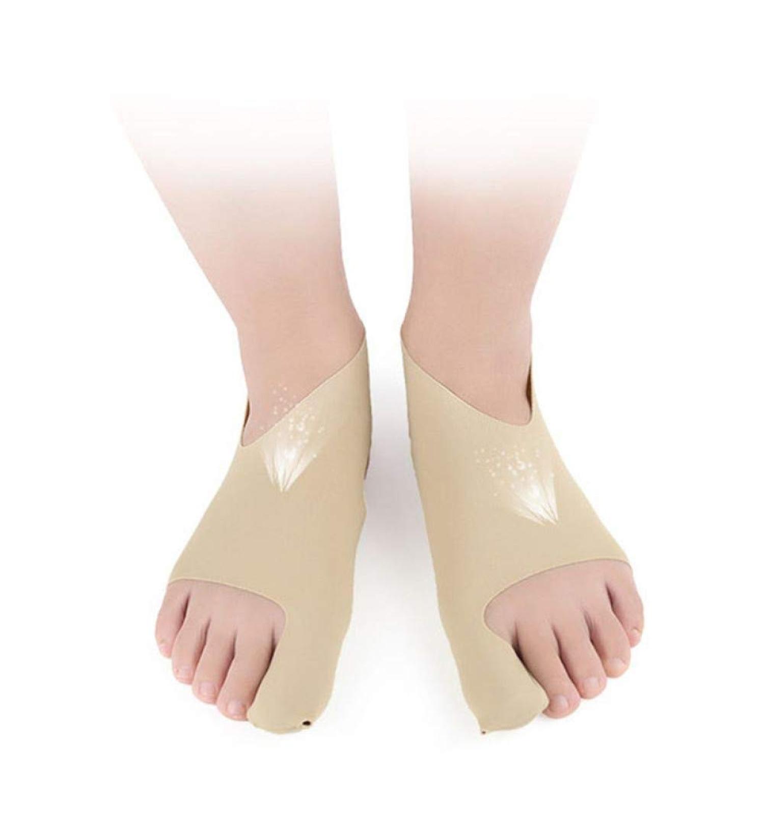 2pcs Toe Straighteners Hallux Valgus Bunion Corrector - Foot Tool for Bone Thumb Adjuster - Buy Online on SooperMarket.com