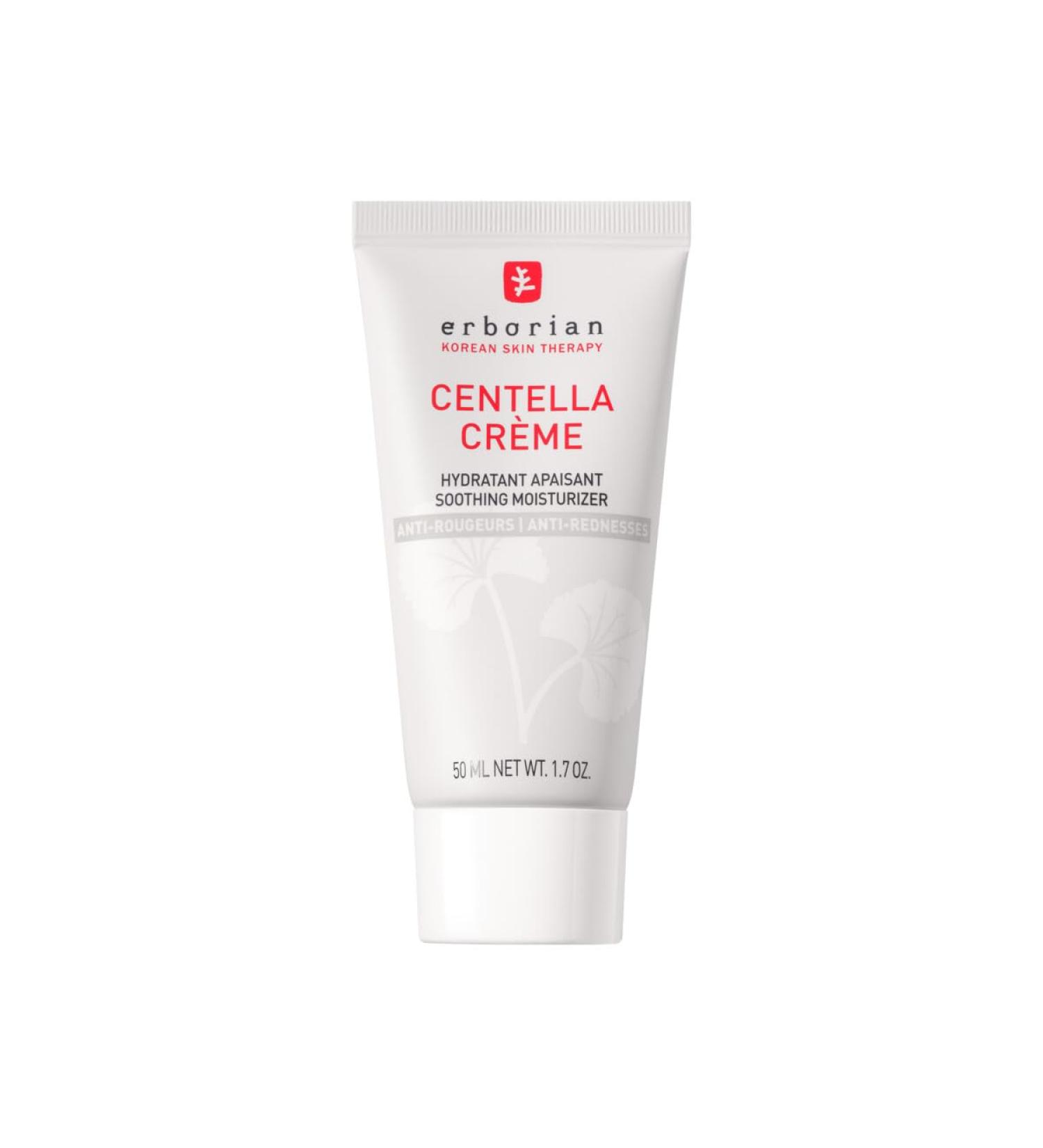 Erborian Centella Cream with Centella Asiatica and hyaluronic acid - Soothing Moisturizer - Korean Skincare - Anti-rednesses 50 ml - Buy Online on SooperMarket.com