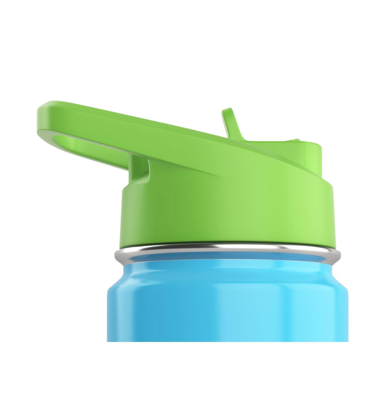 Green Kids Water Bottle Replacement Lid - Leak Proof & Easy Sip (Lid Only) - Buy Online on SooperMarket.com