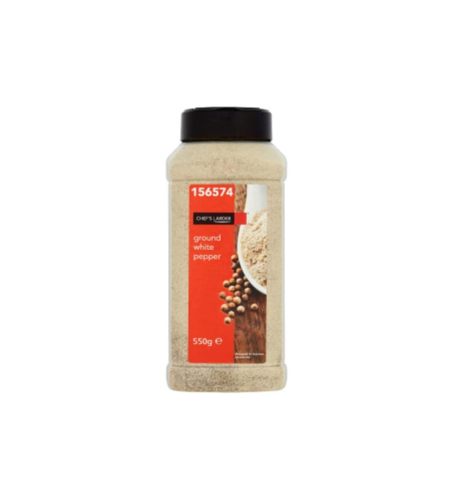 Chef's Larder Ground White Pepper 550g x 6