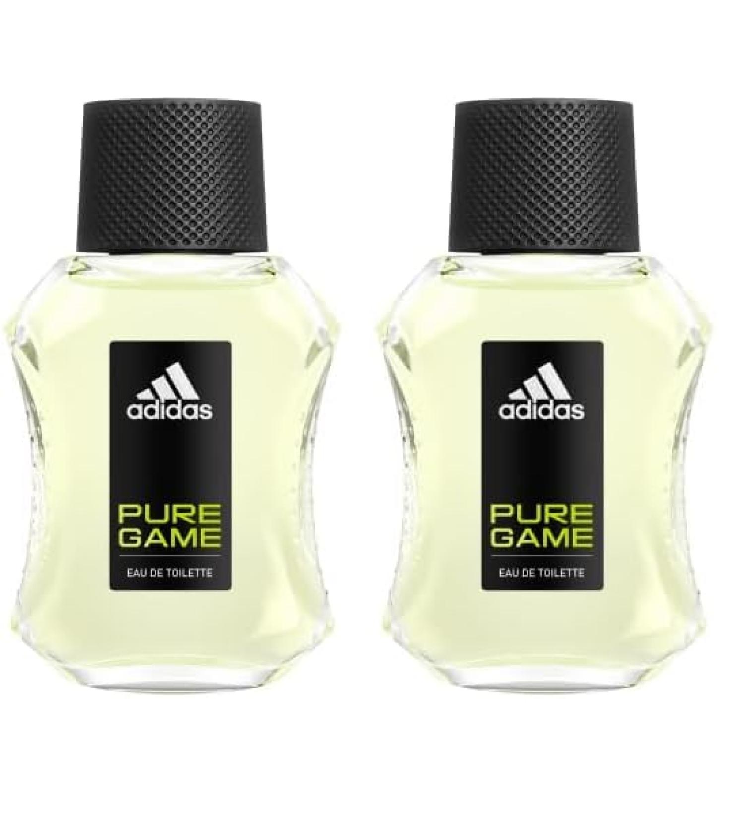adidas Pure Game Eau De Toilette Spray for Men 1.7 fl oz (Pack of 2) 1.70 Fl Oz (Pack of 2) Eau De Toilette - Buy Online on SooperMarket.com