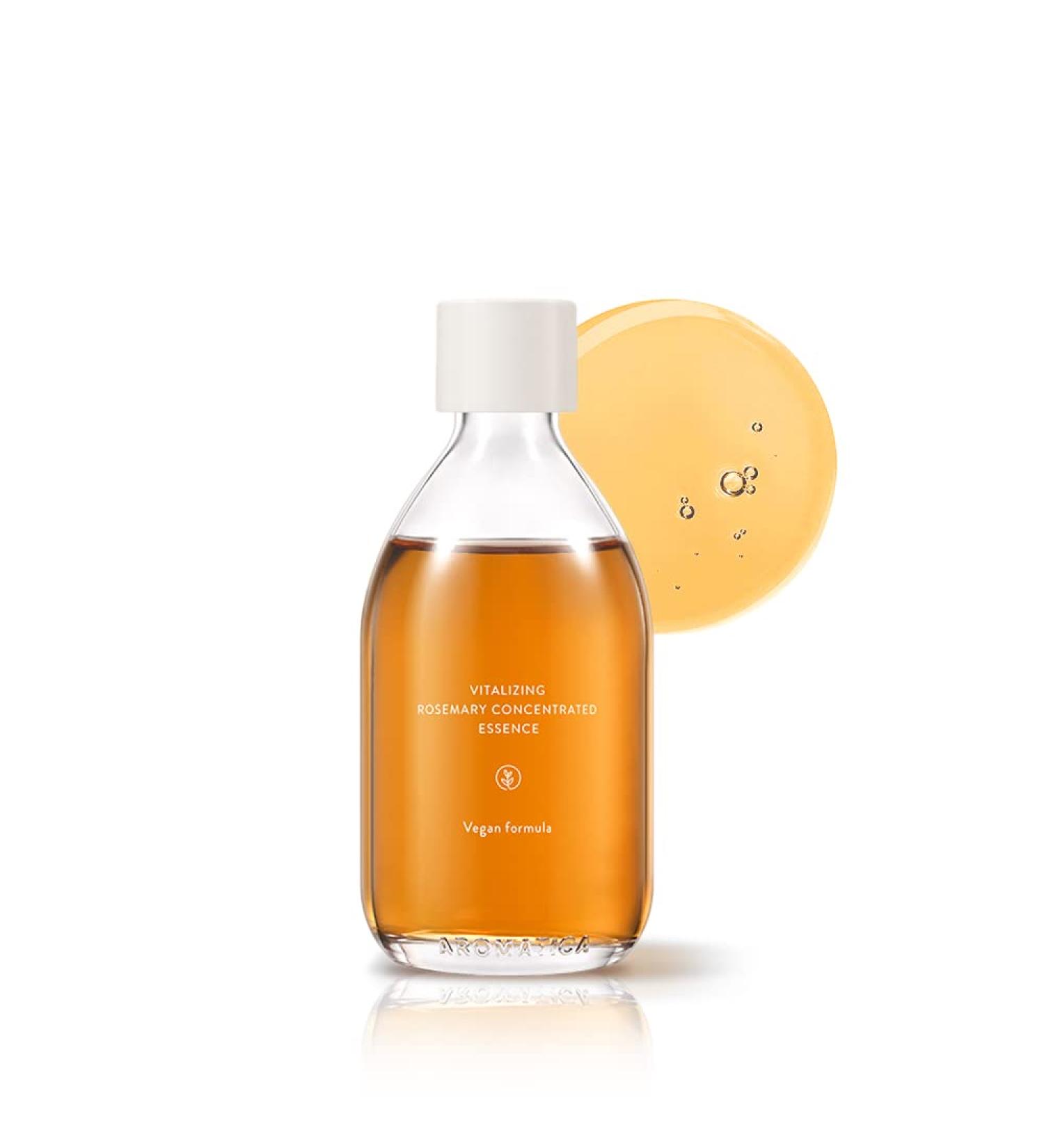 AROMATICA Vitalizing Rosemary Essence 100ml - Vegan Moisturizer for Firm & Radiant Skin | Anti-oxidant Care | Non-irritating Toner - Buy Online on SooperMarket.com