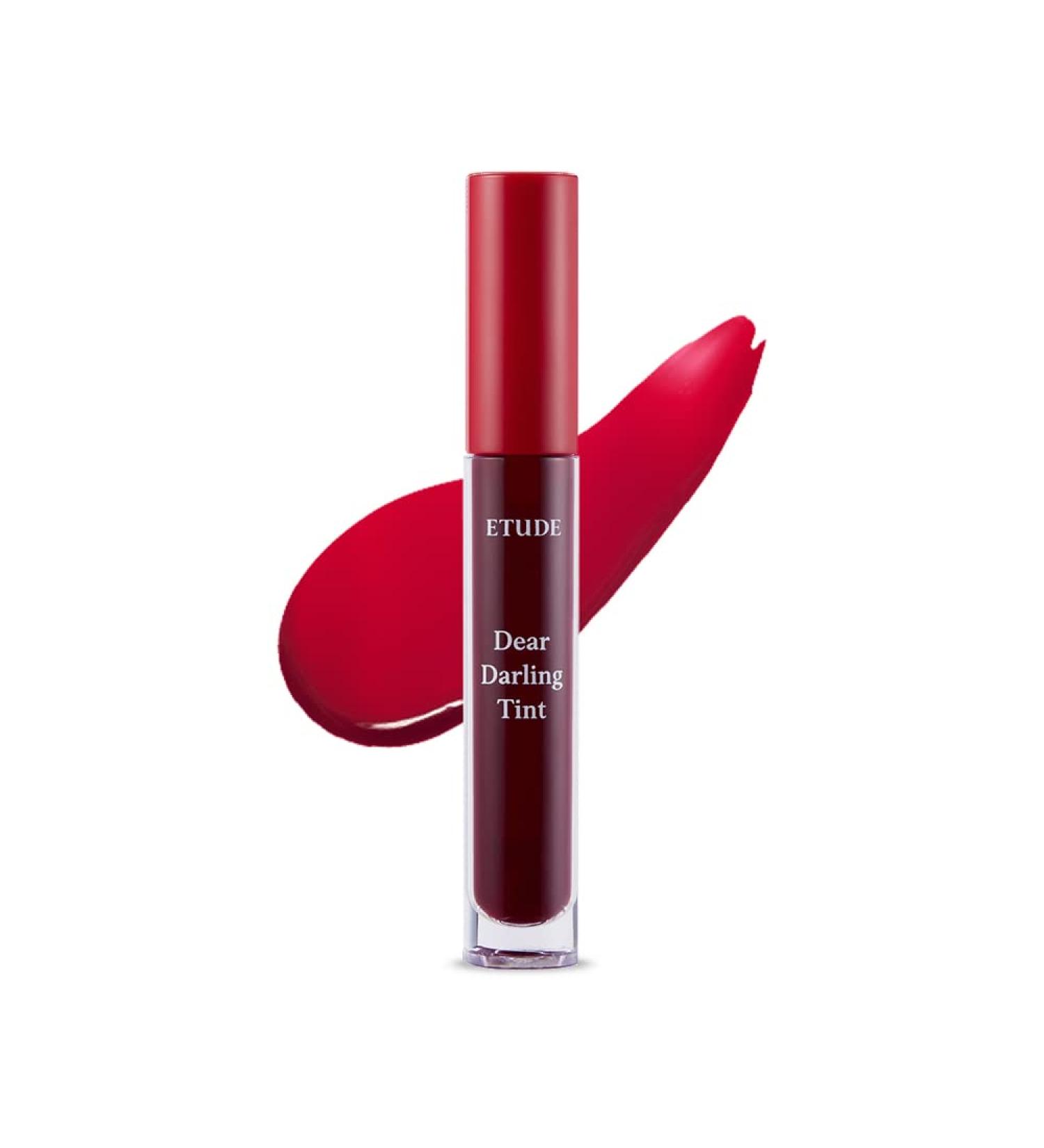 Etude House Dear Darling Water Gel Tint (#RD302 Dracula Red) - Long-Lasting Fruity Color | Shop Internationally - Buy Online on SooperMarket.com