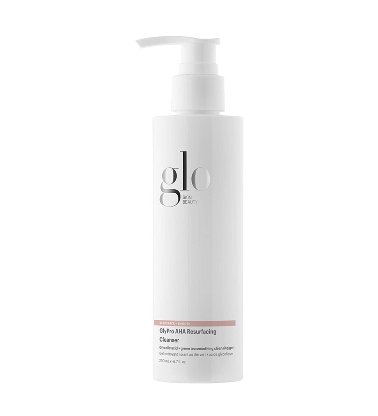 Glo Skin Beauty GlyPro AHA Resurfacing Cleanser | Smoothing Gel for Texture and Dullness | Refining Cleanser for Clogged Pores & Uneven Skin Tone - Buy Online on SooperMarket.com