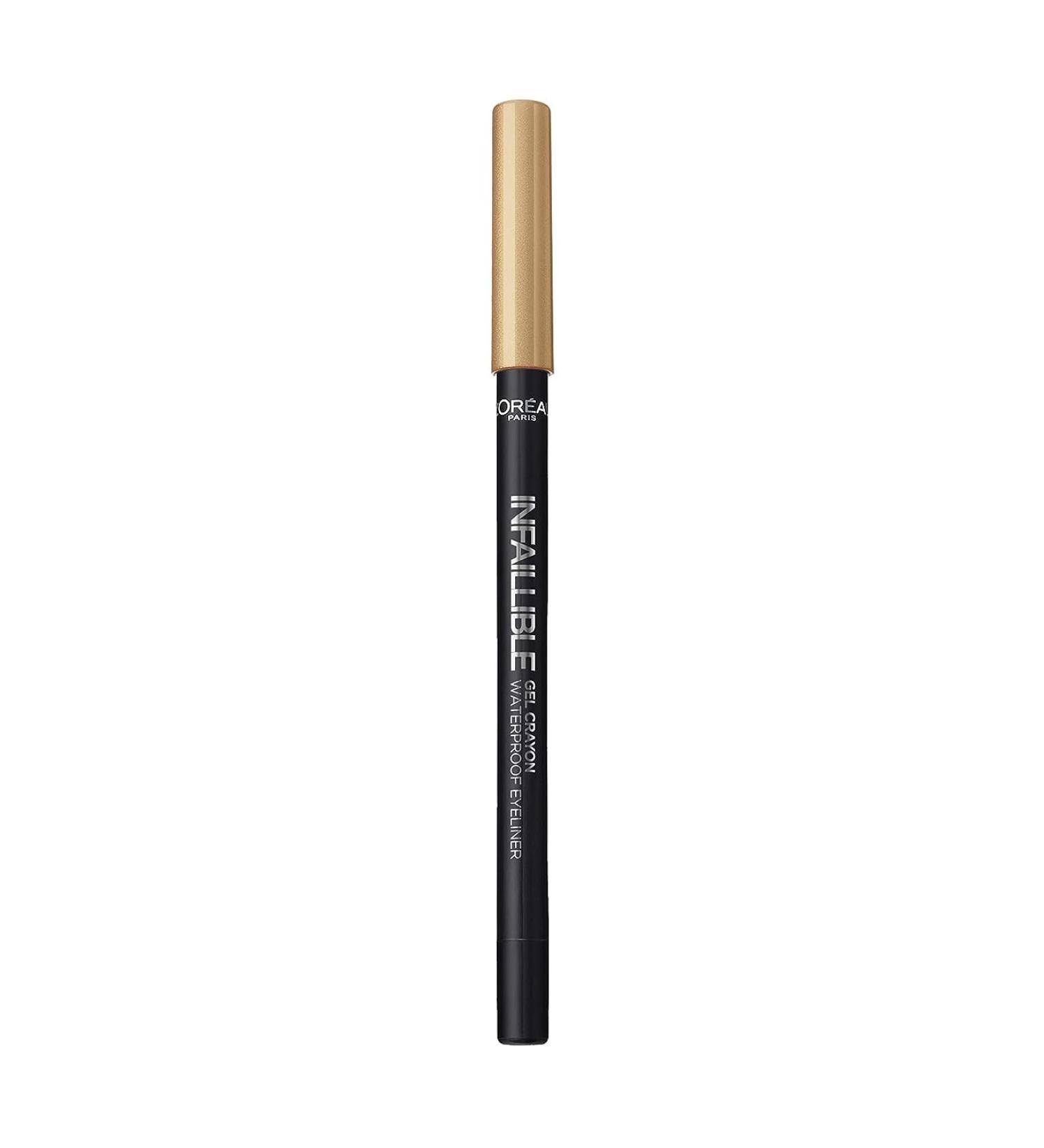 L'Oreal Paris Infallible Gel Crayon Eyeliner 06 Gold Life Gold - 1 Count - Buy Online on SooperMarket.com
