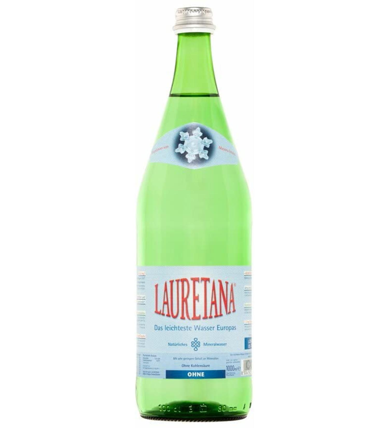 Lauretana LAURETANA The lightest water in Europe (2 x 1000 ml) 1 l (pack of 2)