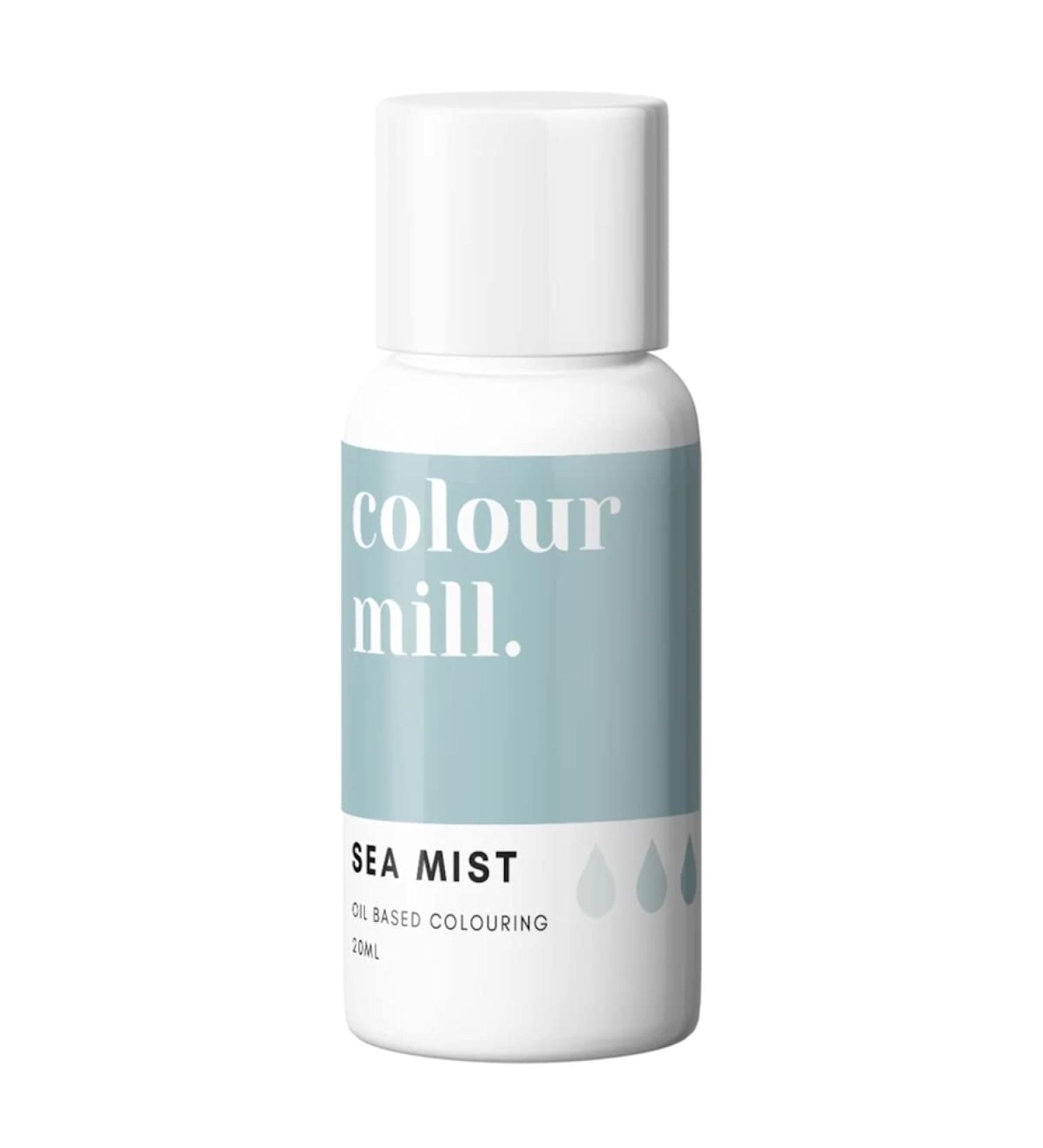 Colour Mill COLOUR MILL Oil Based Food Colouring 20ml Colours all Icings Chocolate Dough and more (Sea Mist)