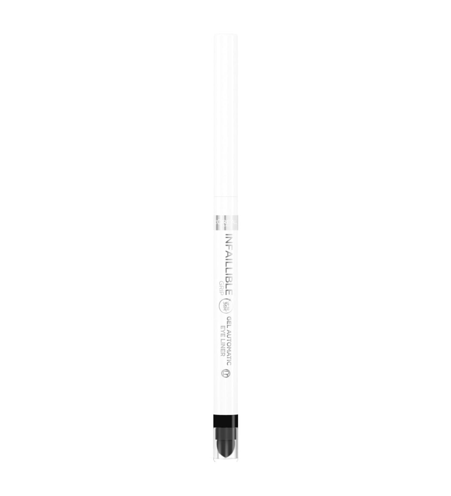 L'Or al Paris Waterproof Eyeliner - Infaillible Gel Automatic Grip - Polar White - Long-Lasting Expressive Look - 0.32g - Buy Online on SooperMarket.com