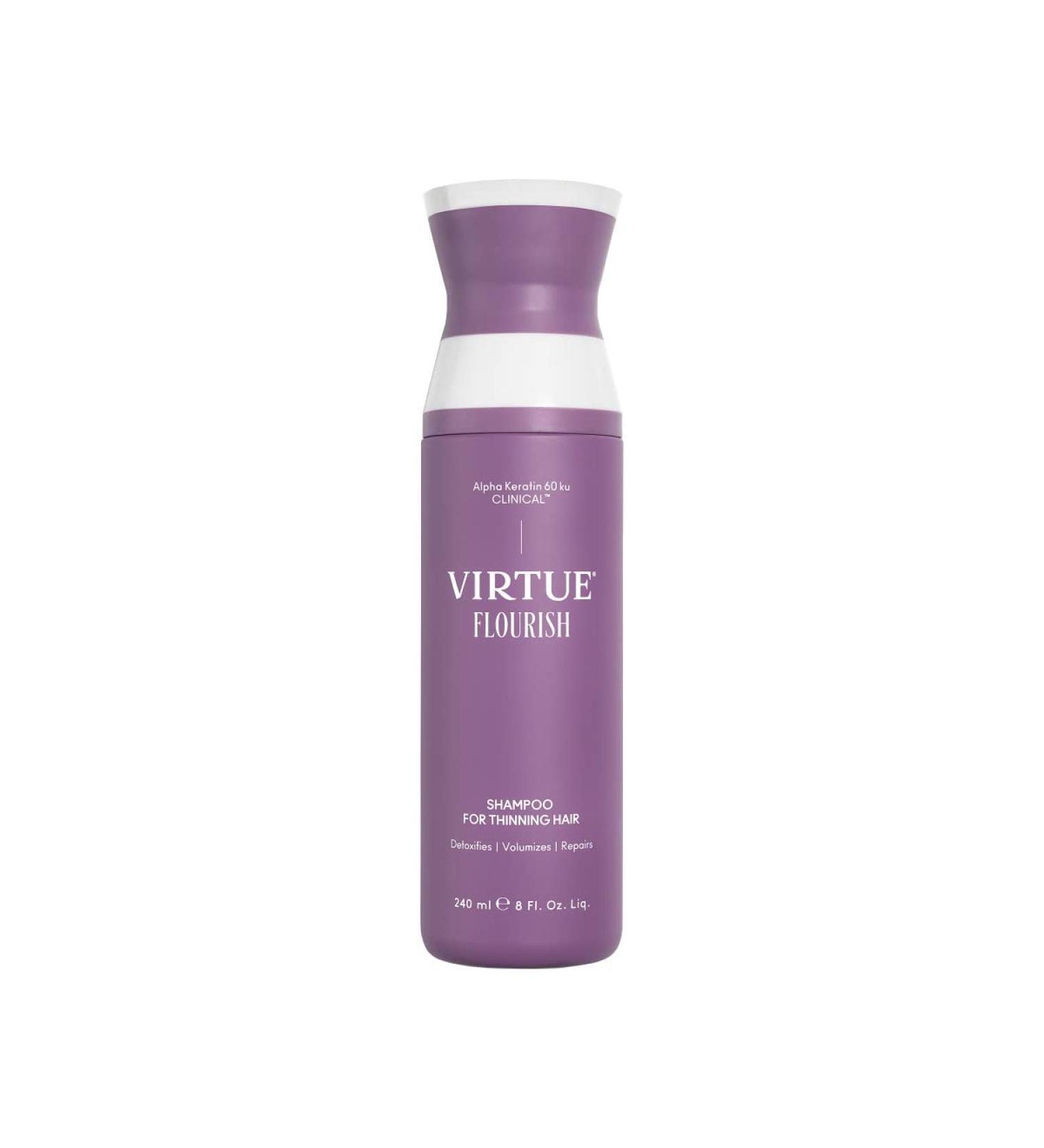 Virtue Flourish Shampoo for Thinning Hair - Detoxify, Volumize, Repair - Buy Online on SooperMarket.com