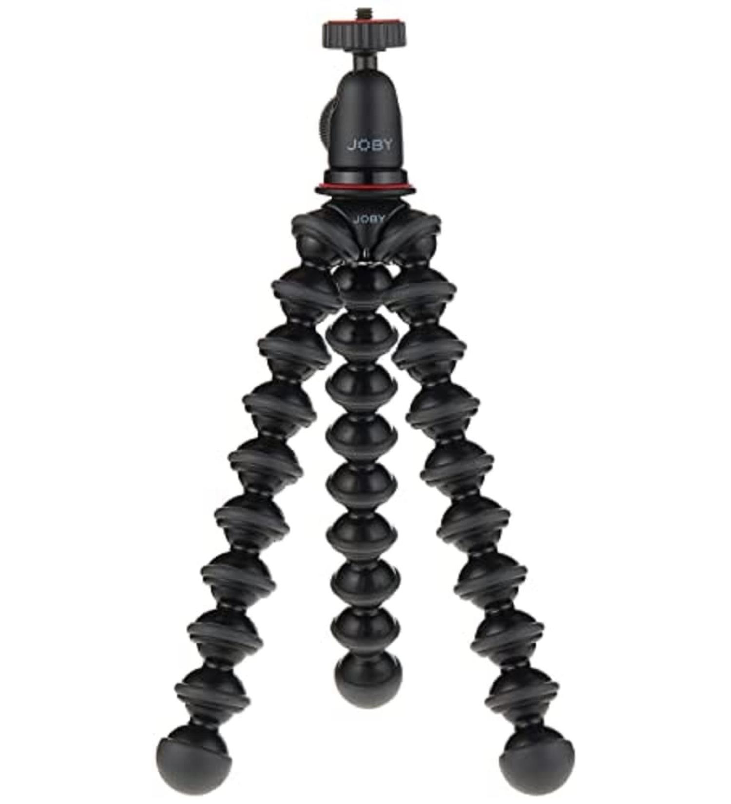 Joby GorillaPod 1K Kit: Compact Tripod Stand with Ballhead for Mirrorless Cameras - Black/Charcoal - Buy Online on SooperMarket.com