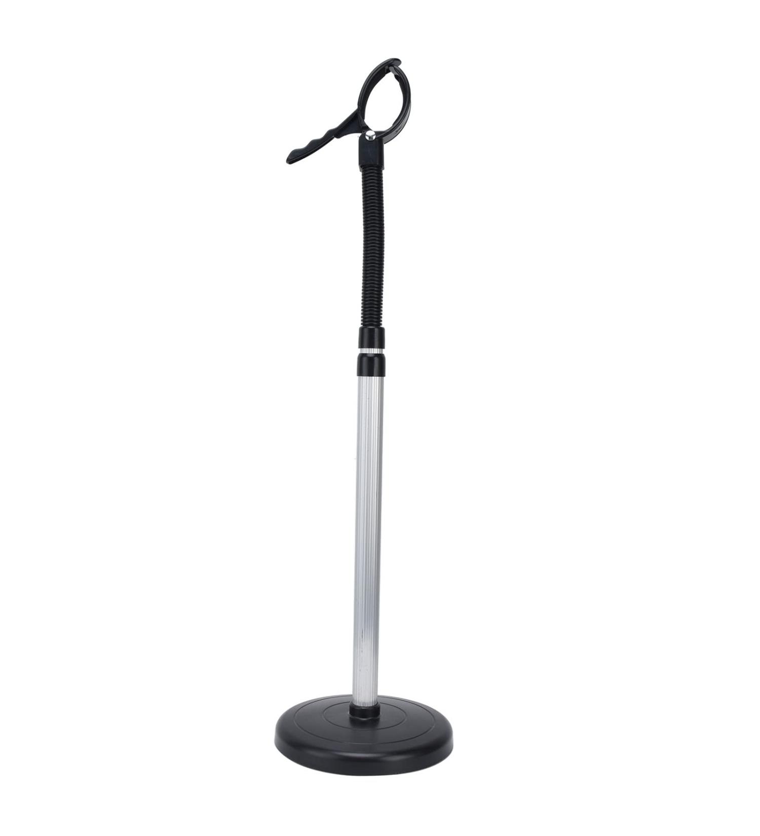 KUIKUI Hands Free Hair Dryer Stand 360 Degree Rotation Adjustable Height Flexible Neck Heavy Duty Base and Easy to Use. - Buy Online on SooperMarket.com