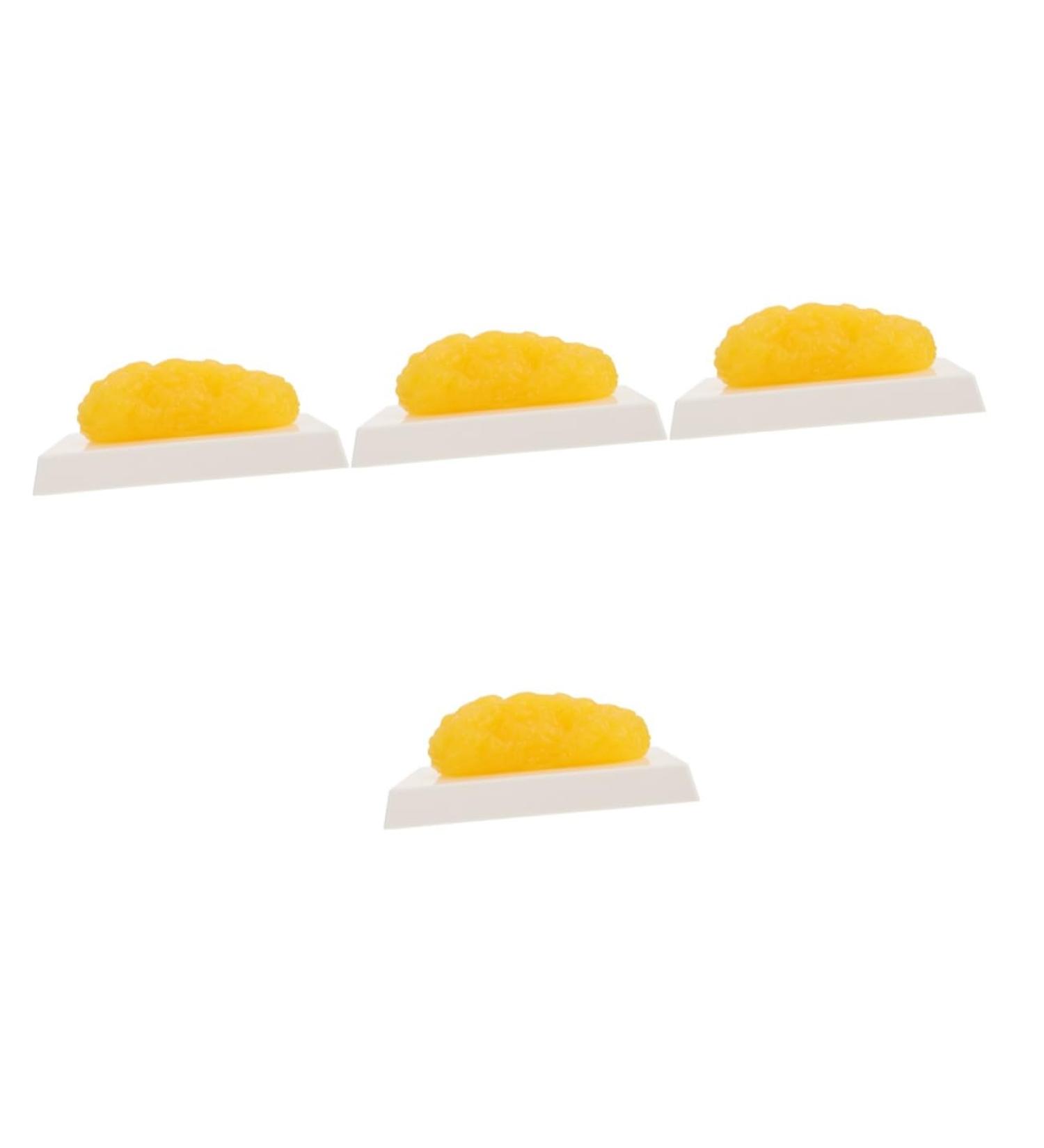 Gatuida Anatomical Fat 4pcs Fat Model Models Human Body Fat Plastic Body Fat Human Fat 1 Pound Demonstration Device Module - Buy Online on SooperMarket.com