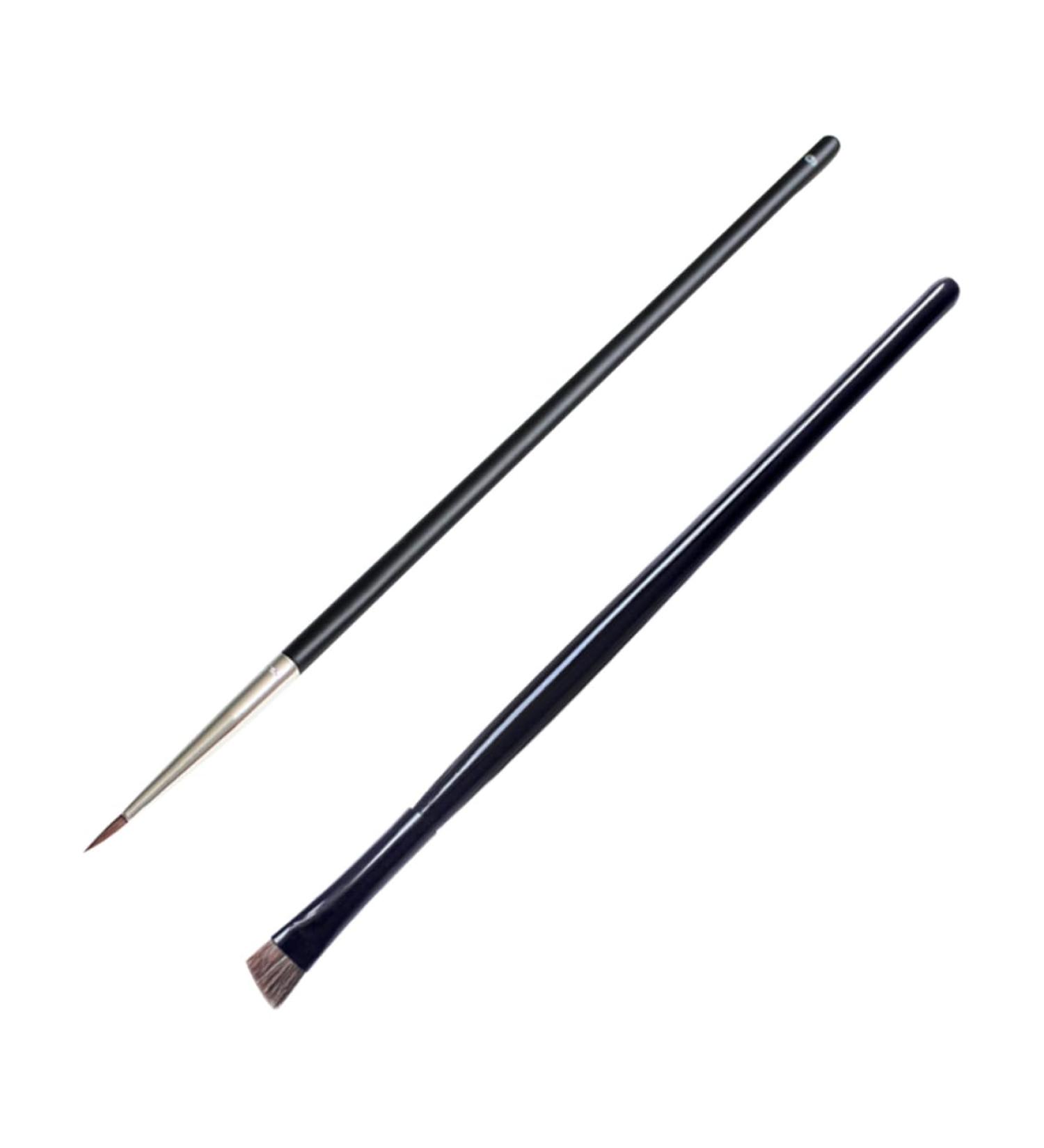 Gogogmee Makeup Brush 2pcs Brush Eyeshadow Cosmetic Eye Makeup Tools Eyeliner Eyeliner Makeup Brush - Buy Online on SooperMarket.com