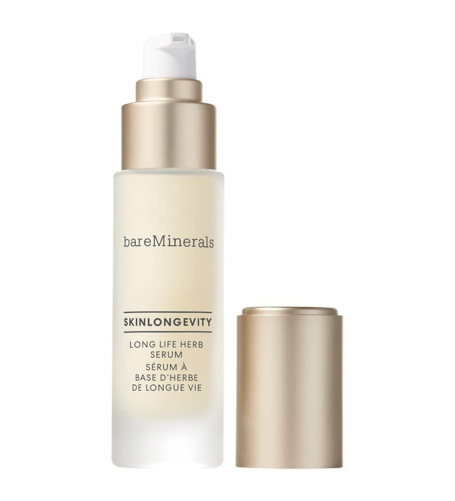 bareMinerals Skinlongevity Long Life Herb Serum 50 mL - 1.7 Fl Oz (Pack of 1) | Powerful Anti-Aging Serum - Buy Online on SooperMarket.com