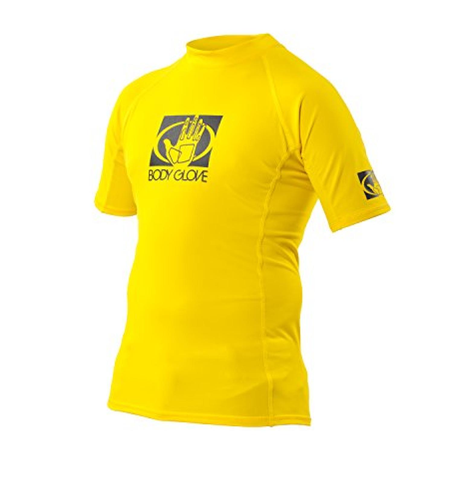 Body Glove Unisex Yellow Rash Guard Shirt Size 14 - Kids Basic S/A Rashguard - Buy Online on SooperMarket.com