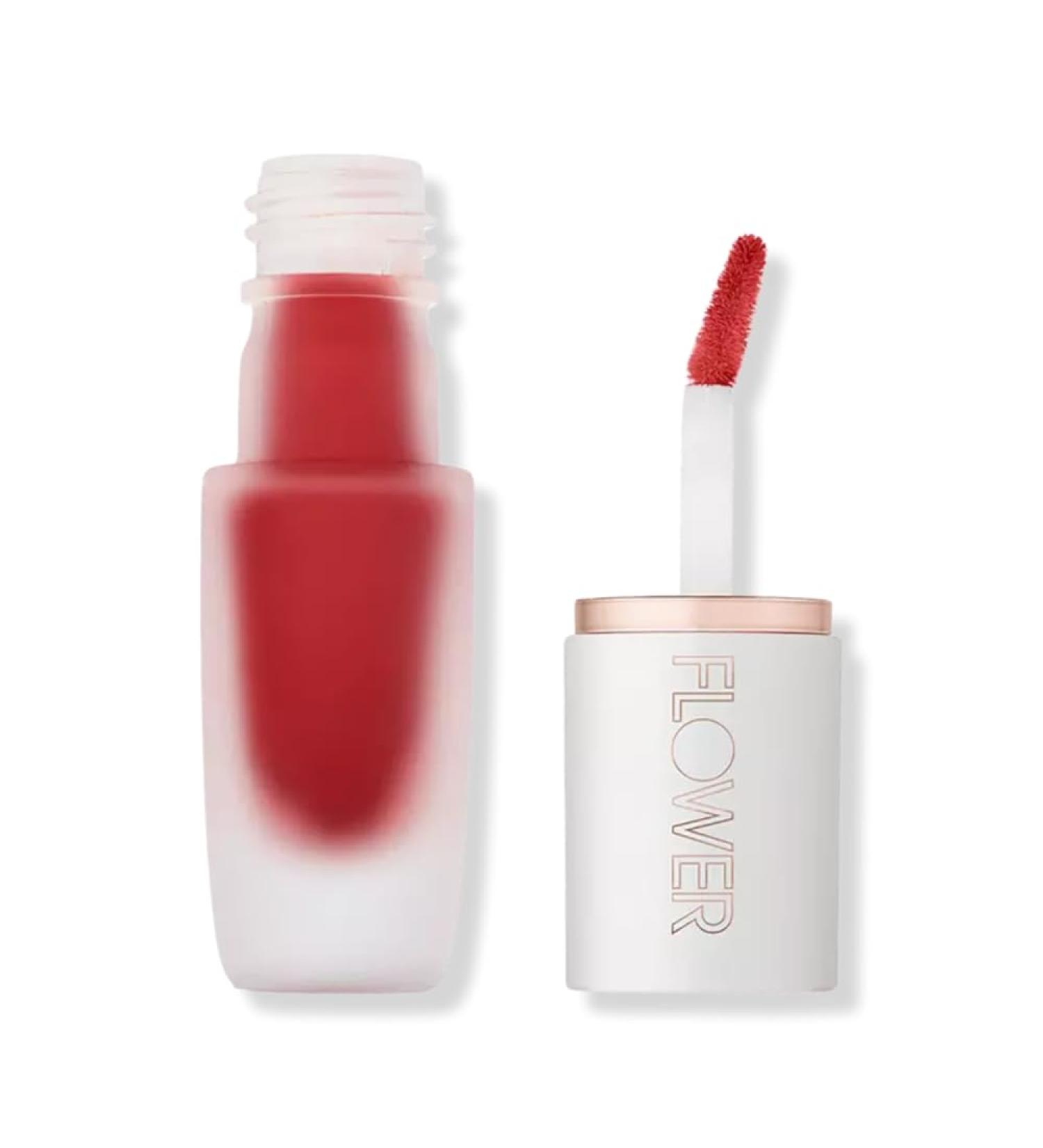 FLOWER BEAUTY Perfect Pout Lip Color by Drew Barrymore | Soft Matte Liquid Lipstick - Comfortable & Lightweight - International Shipping Available - Buy Online on SooperMarket.com