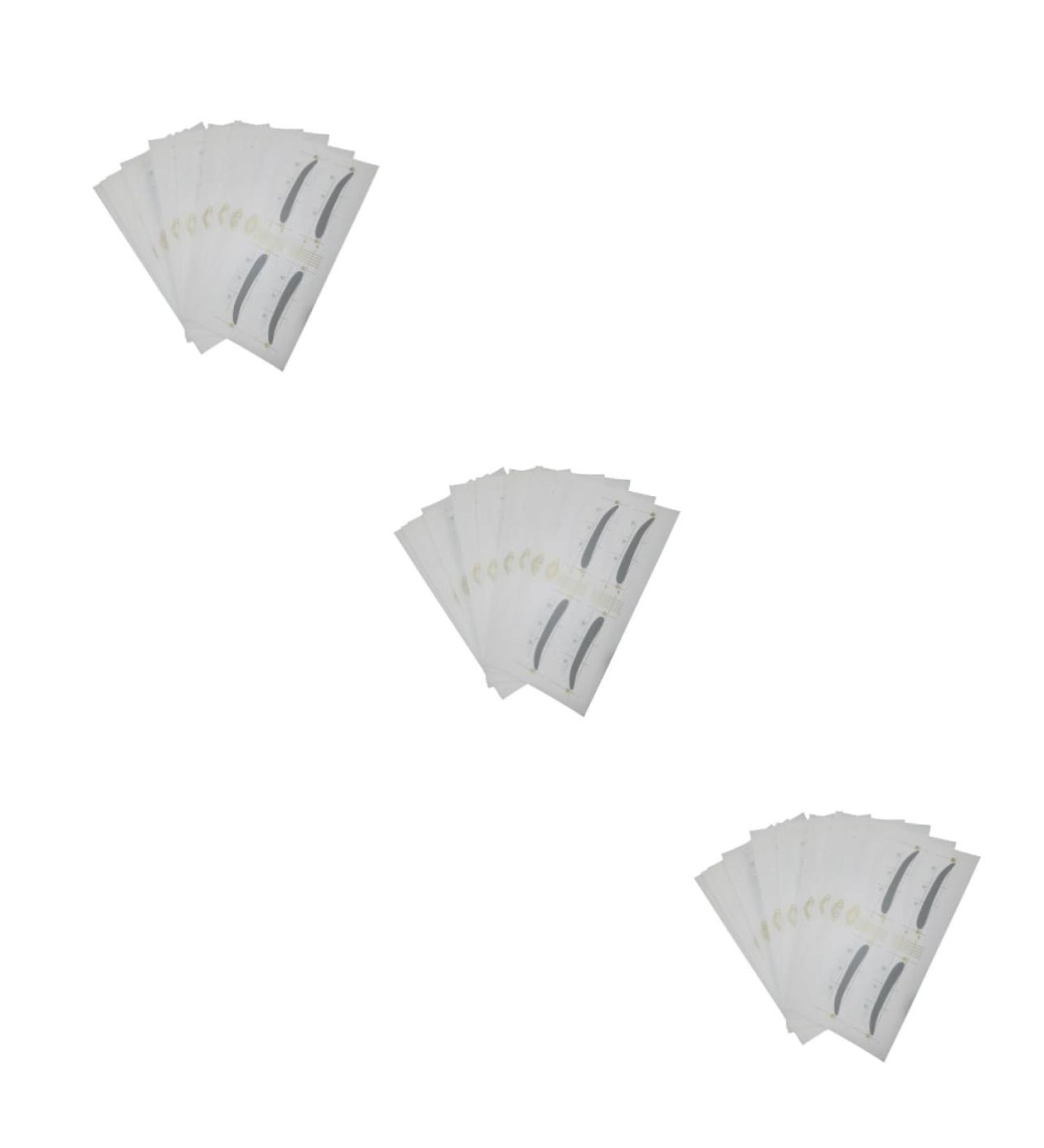 Beavorty 36 Pcs 48 Diy Eyebrow Stencil Eyebrow Grooming Stencils Non Woven Quick Eyebrow Sticker Card - Buy Online on SooperMarket.com