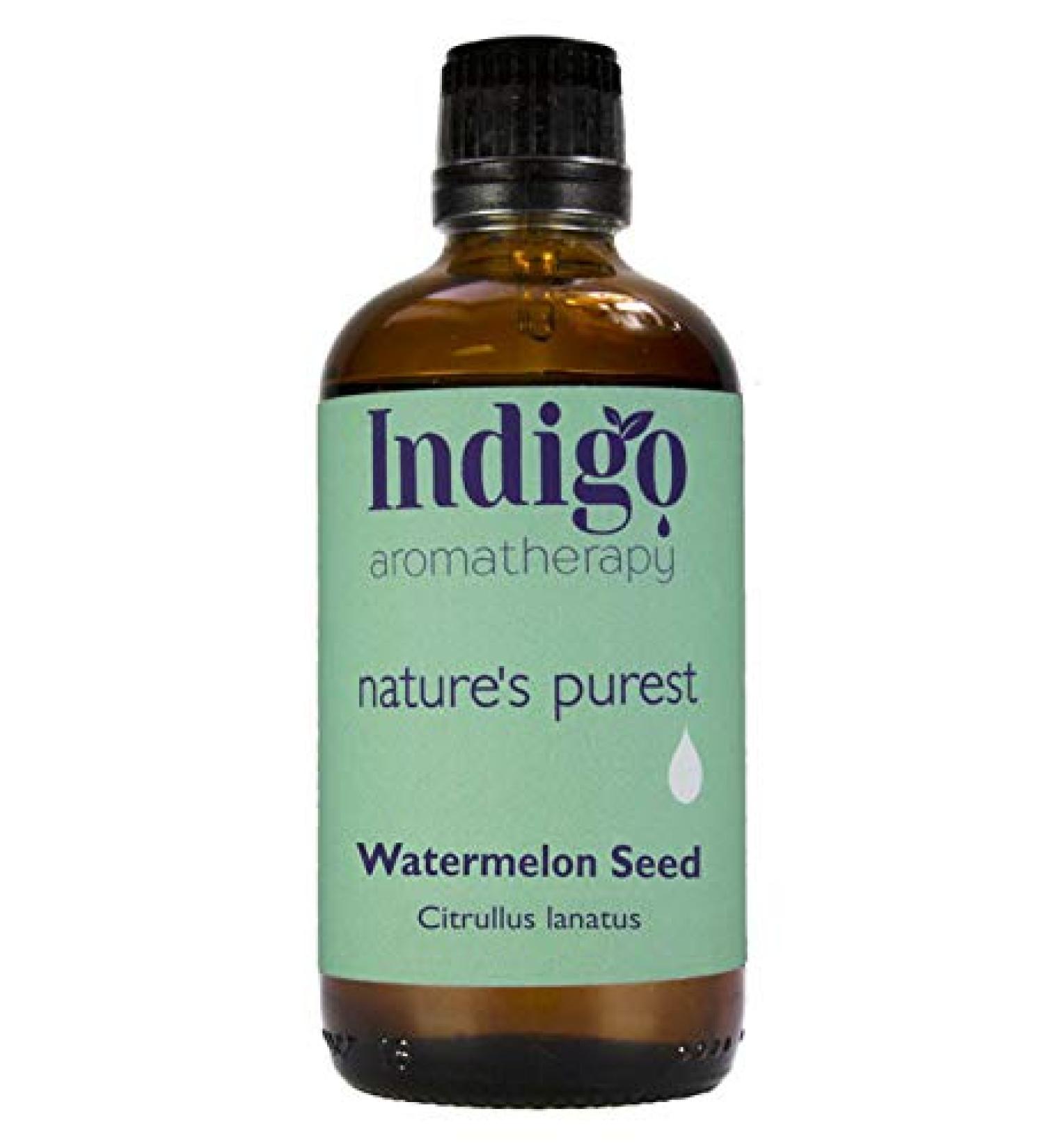 Indigo Herbs Watermelon Seed Oil 100ml | Cold Pressed | 100% Pure