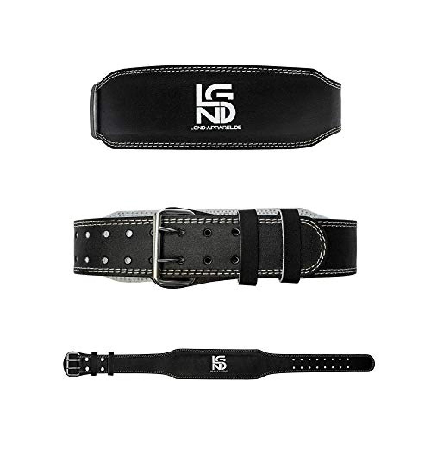Buy Weight Leaks Leather Fitness Belt - Optimal Protection for Bodybuilding Strength Training and CrossFit - Buy Online on SooperMarket.com