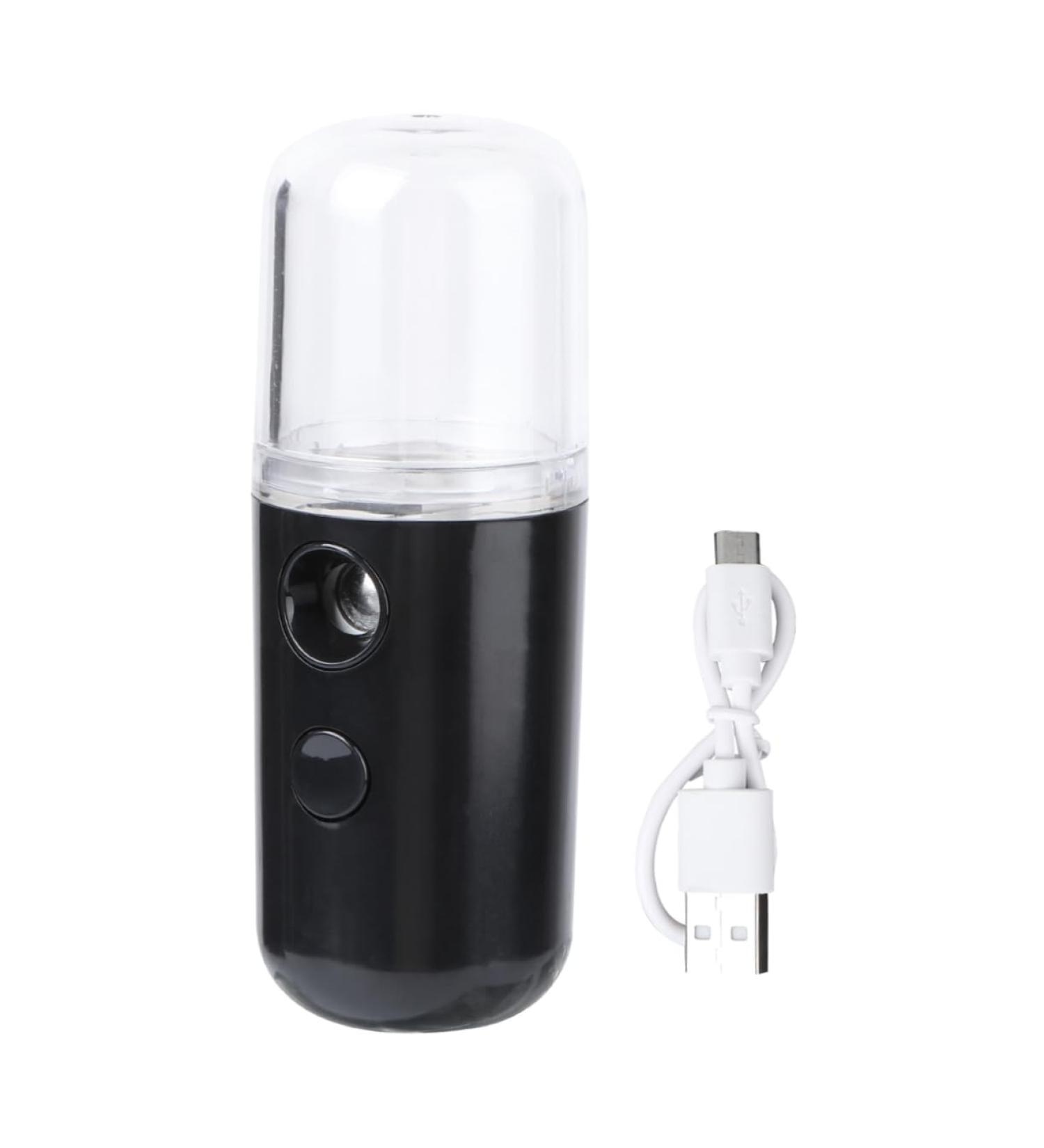 Gogogmee 1pc Portable Humidifier Air Mister for Essential Oils Diffuser for Hand Facial Mister Black Plastic - Buy Online on SooperMarket.com