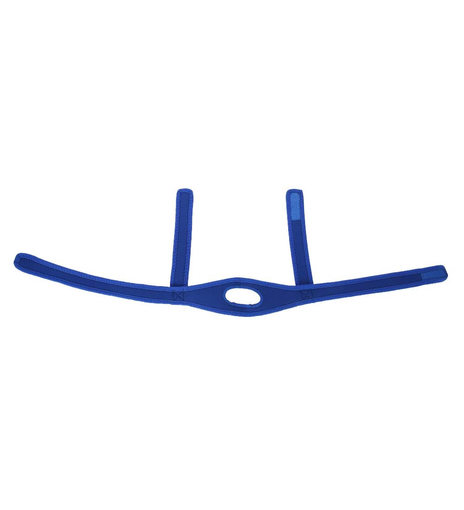 Adjustable Breathable Anti Snoring Chin Strap - Blue - for Men and Women - Buy Online on SooperMarket.com
