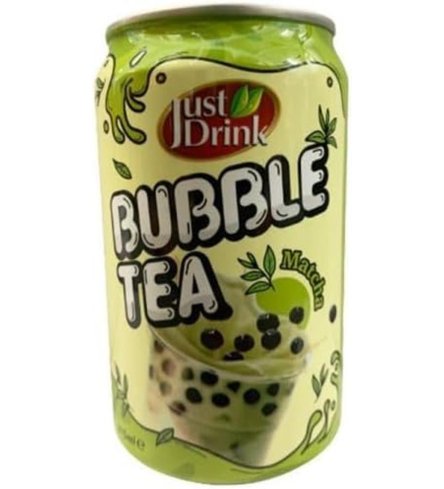 BUBBLE TEA Matcha Flavour 315ml (Just Drink) Delicious Tasty And Twisty Treat Gift Hamper For Christmas Birthday Easter Gift (3) - Buy Online on SooperMarket.com