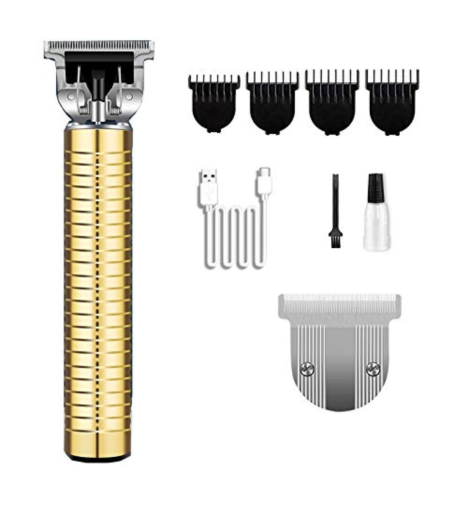 Electric Pro for T- Cordless Trimmer Wireless Portable Hair Clipper Set-Gold - Buy Online on SooperMarket.com