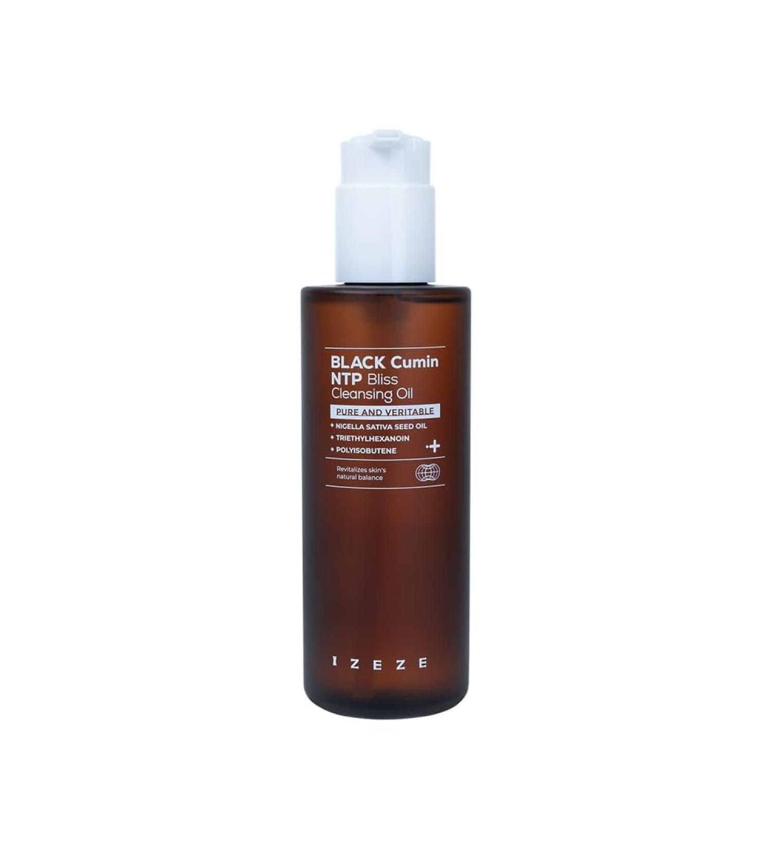 Buy Black Cumin NTP Bliss Cleansing Oil 200ml | Refreshing Moisturizer for All Skin Types | Blackheads & Sebum Care - Buy Online on SooperMarket.com