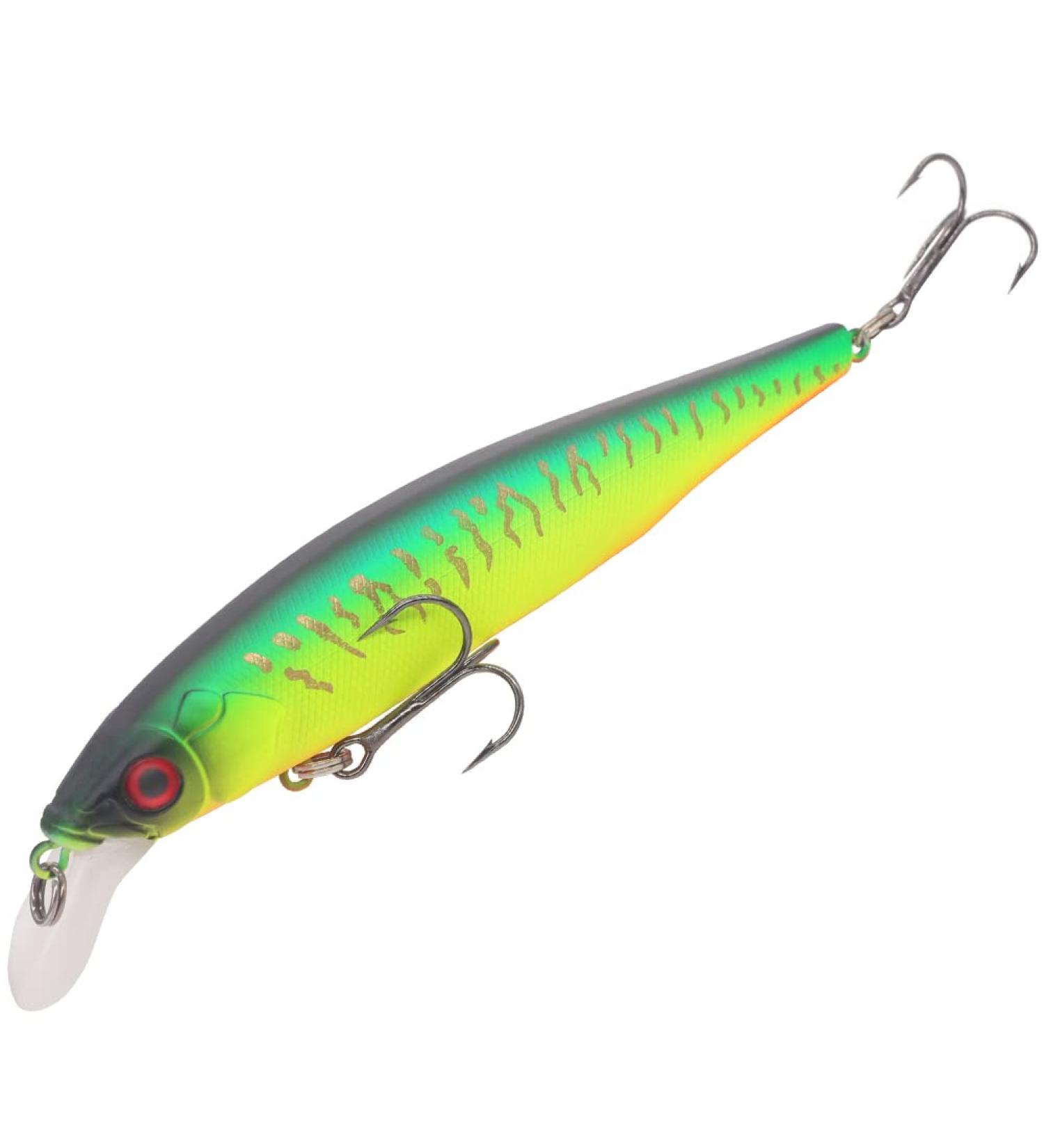 Mat Tiger Jerkbait for Bass Fishing - 85mm Minnow Lure Kit - Suspending Jerk Baits - 1 Pack - Buy Online on SooperMarket.com