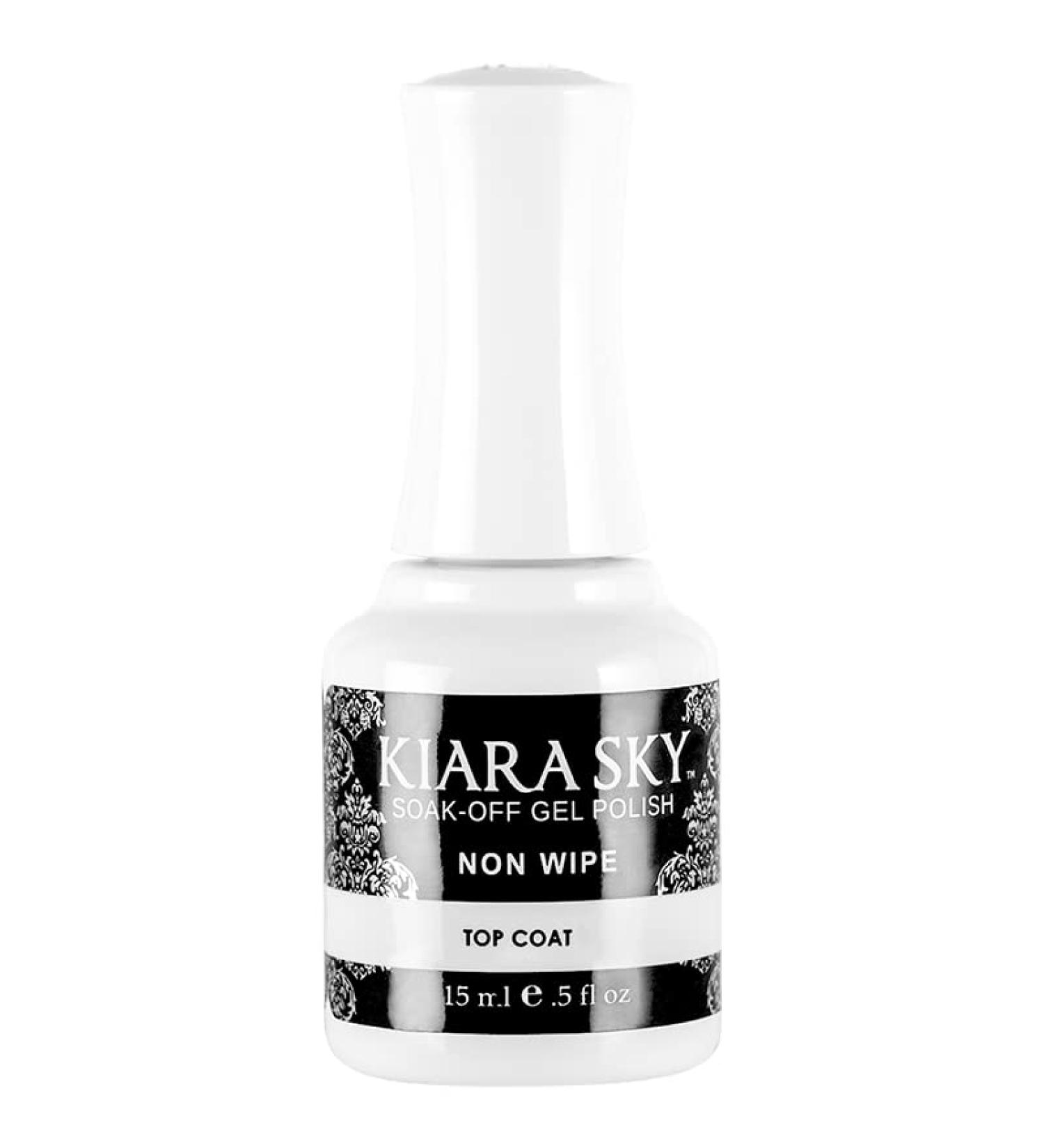 Kiara Sky Professional Nails Soak Off Gel Polish 0.5 fl oz - Non Wipe Top Coat - Buy Online on SooperMarket.com