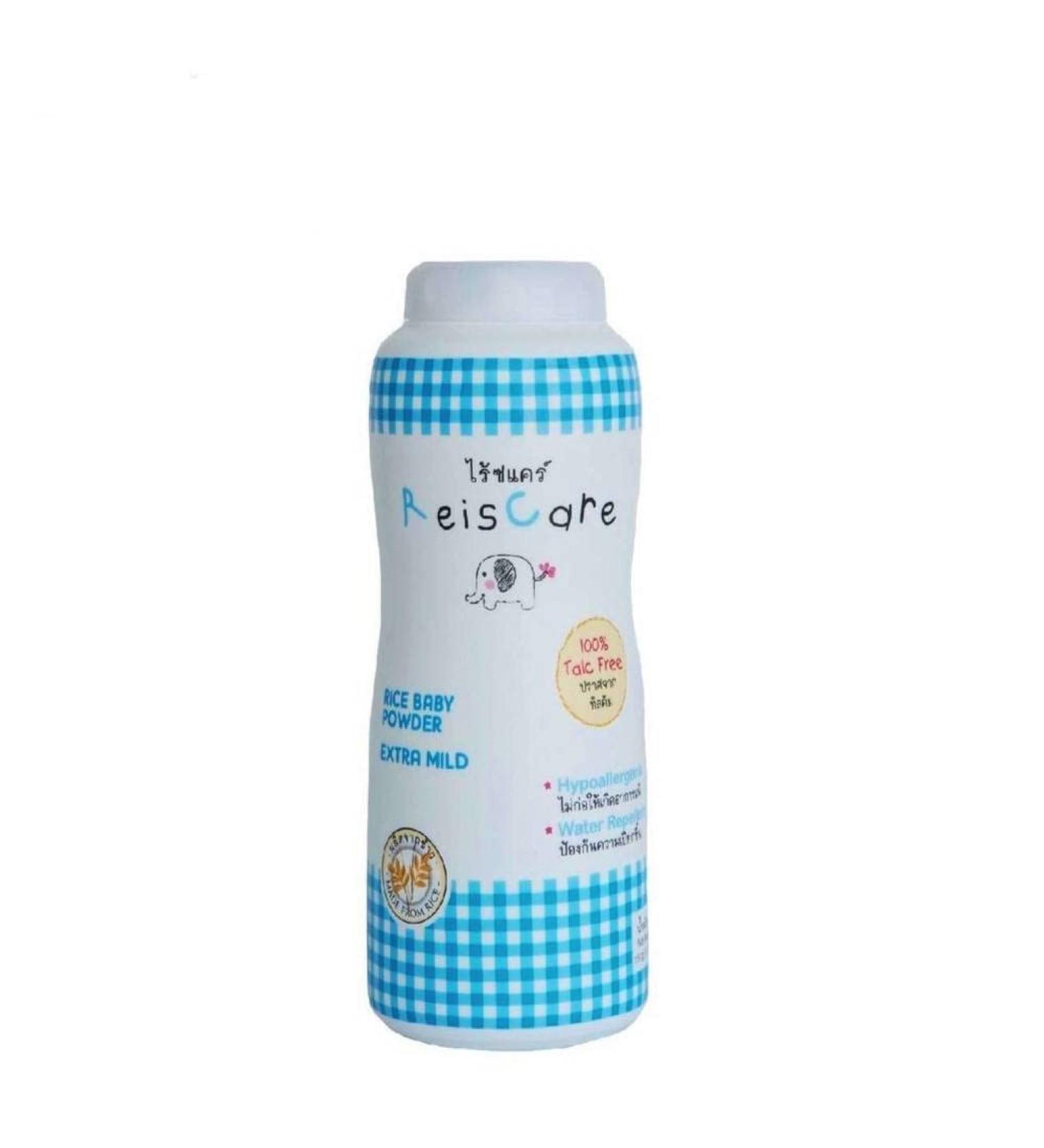 Reiscare Baby Powder 4.58 Oz/Blue - Talc-Free, Rice-Based Formula for Smooth & Soft Skin - Buy Online on SooperMarket.com
