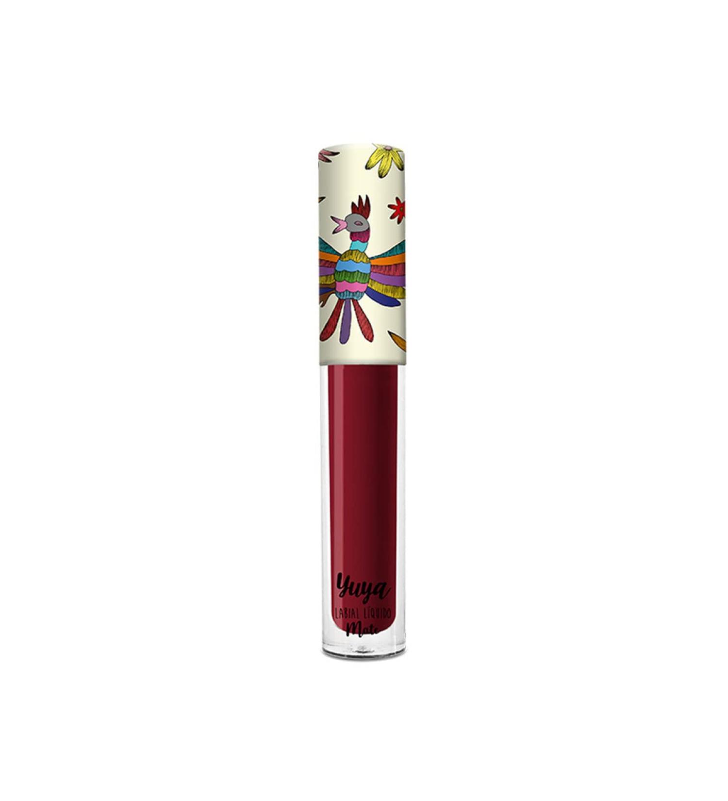 Yuya Chiquita Liquid Matte Lipstick: Intense Wine Color | Long-Lasting Formula - Buy Online on SooperMarket.com