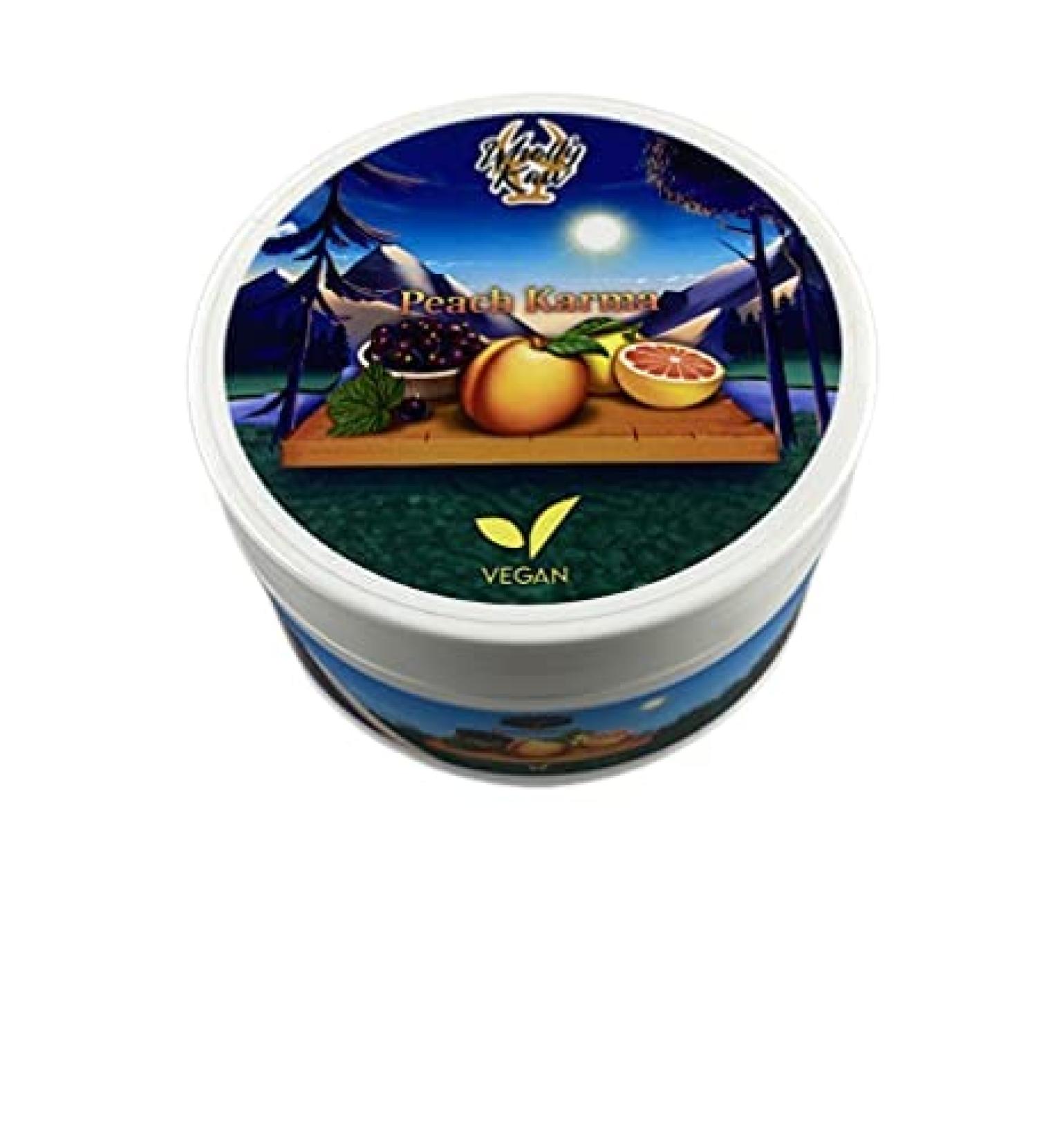 La Sup rieure Peach Karma Shave Cream - Vegan & Cruelty-Free with Beta Carotene & Antioxidants | Peach & Blood Orange Scent - Buy Online on SooperMarket.com