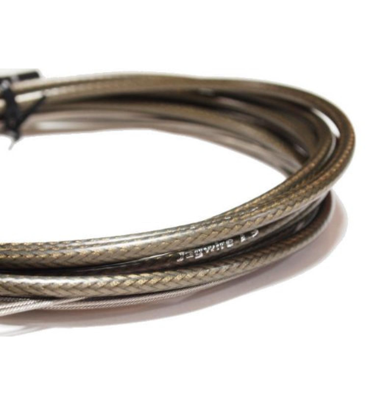 Jagwire Pro Hydraulic Disc Brake Hose Kit - 3000mm | Road, Gravel, MTN Bikes | Carbon Silver | Requires Pro Quick-Fit Kit - Buy Online on SooperMarket.com