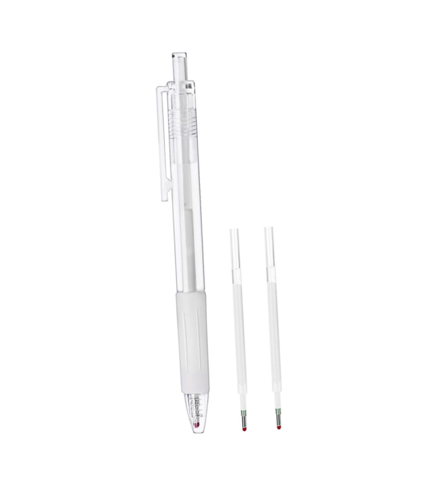 FOYTOKI 1 Set Auxiliary Eyebrow Pencil Eyebrow Contouring Pen Embroidered Eyebrow Pen Body Pen Plastic White - Buy Online on SooperMarket.com