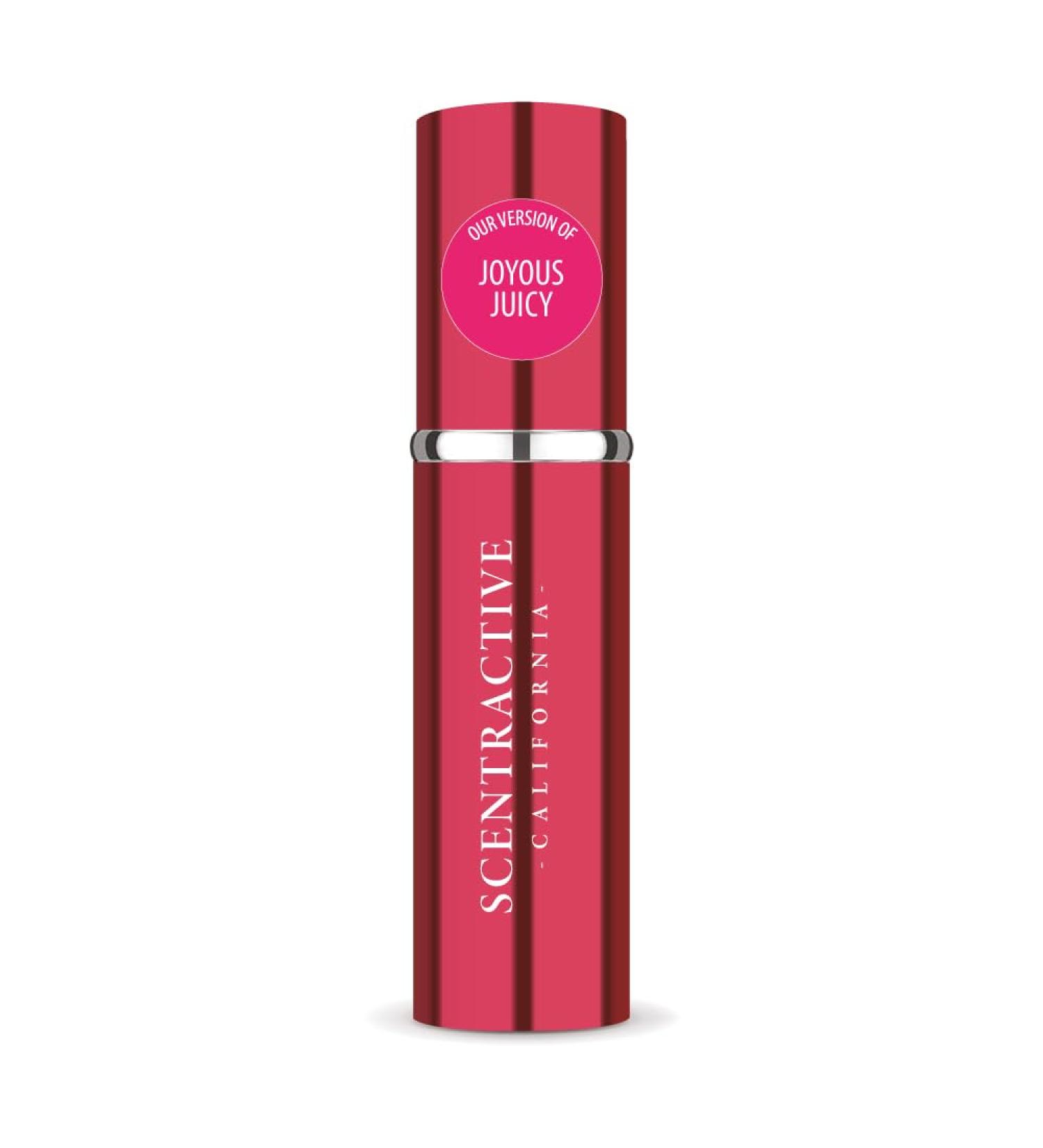 CA Perfume Impression of Joyous Juicy For Women Men Replica Version Eau de La Parfume Dupes Concentrated Long-Lasting Couture Fragrance Body Spray Refillable Type Atomizer Bottle 0.17 Fl Oz/5ml-X1 J. COUTURE VIVACE JUICY IMPRESSION 0.17 Fl Oz (Pack of 1) - Buy Online on SooperMarket.com