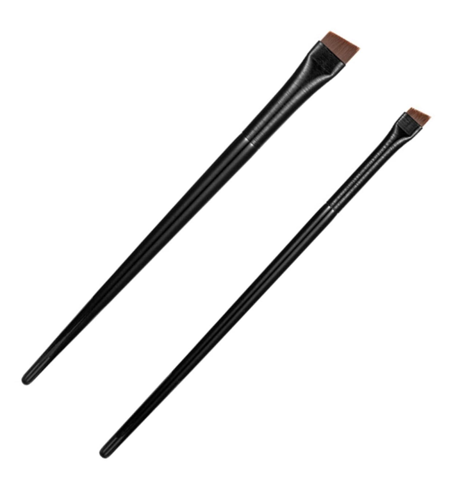 3 Sets Eyeliner Brushes - Ultra Fine & Angled Precision Eyeliner Tools for Perfect Eye Makeup | Beauty Cosmetic Brushes for Brows - Buy Online on SooperMarket.com