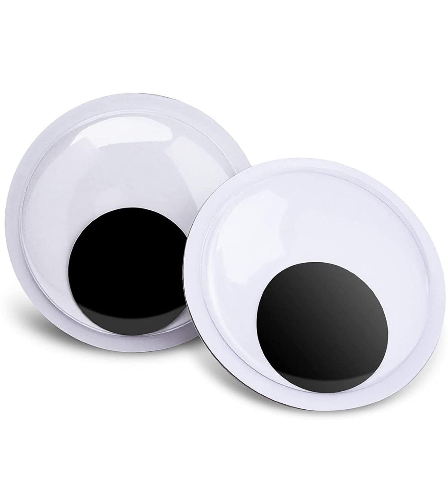 Giant 6 Inch Googly Eyes - Self Adhesive for DIY Crafts & Decorations - 2 Pieces - Buy Online on SooperMarket.com