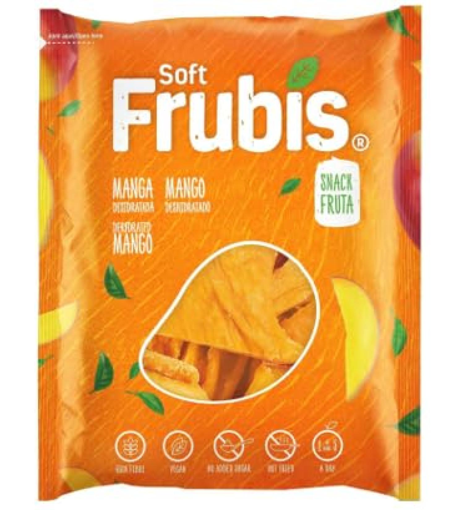 Frubis Tasty Bits Of Crispy Fruit | Mango - 6 Pack - Buy Online on SooperMarket.com