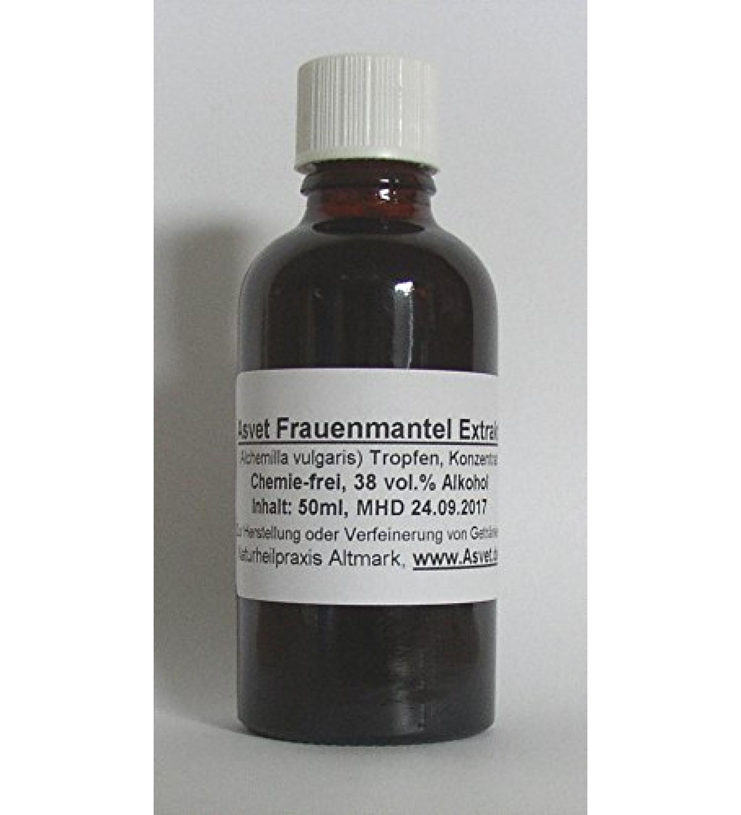 50ml Asvet Lady's Mantle Tincture Drops Alchemilla Extract (GP EUR 35.80/100ml)