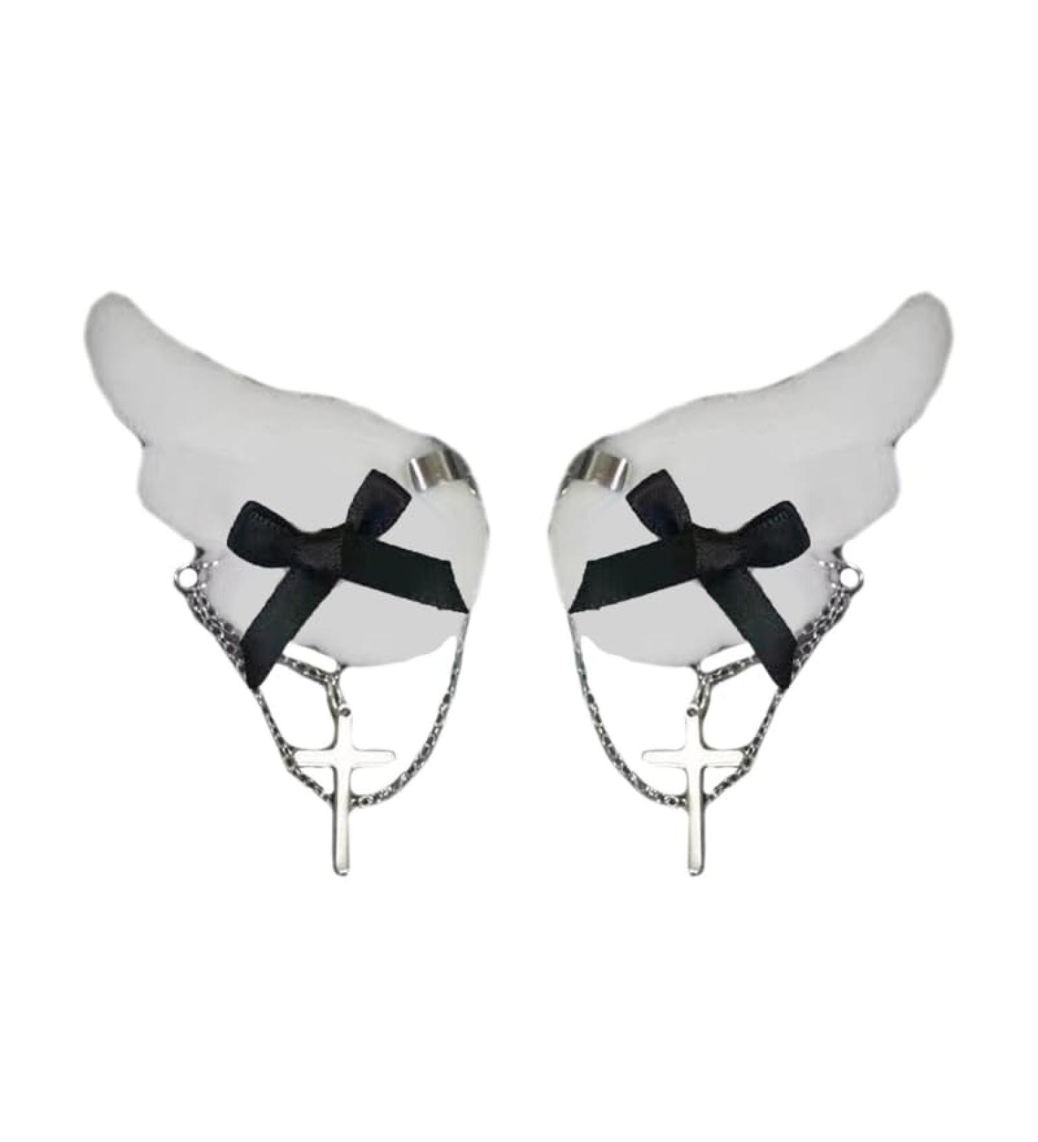 Cool Girls Hair Clip for Women SpiceGirl Hairpins Y2K Hair Clips Hair Style Accessories for ThinBang Animes Headdress Angel Wing Hairclip Hair Barrettes Hairclip Ornaments Black - Buy Online on SooperMarket.com