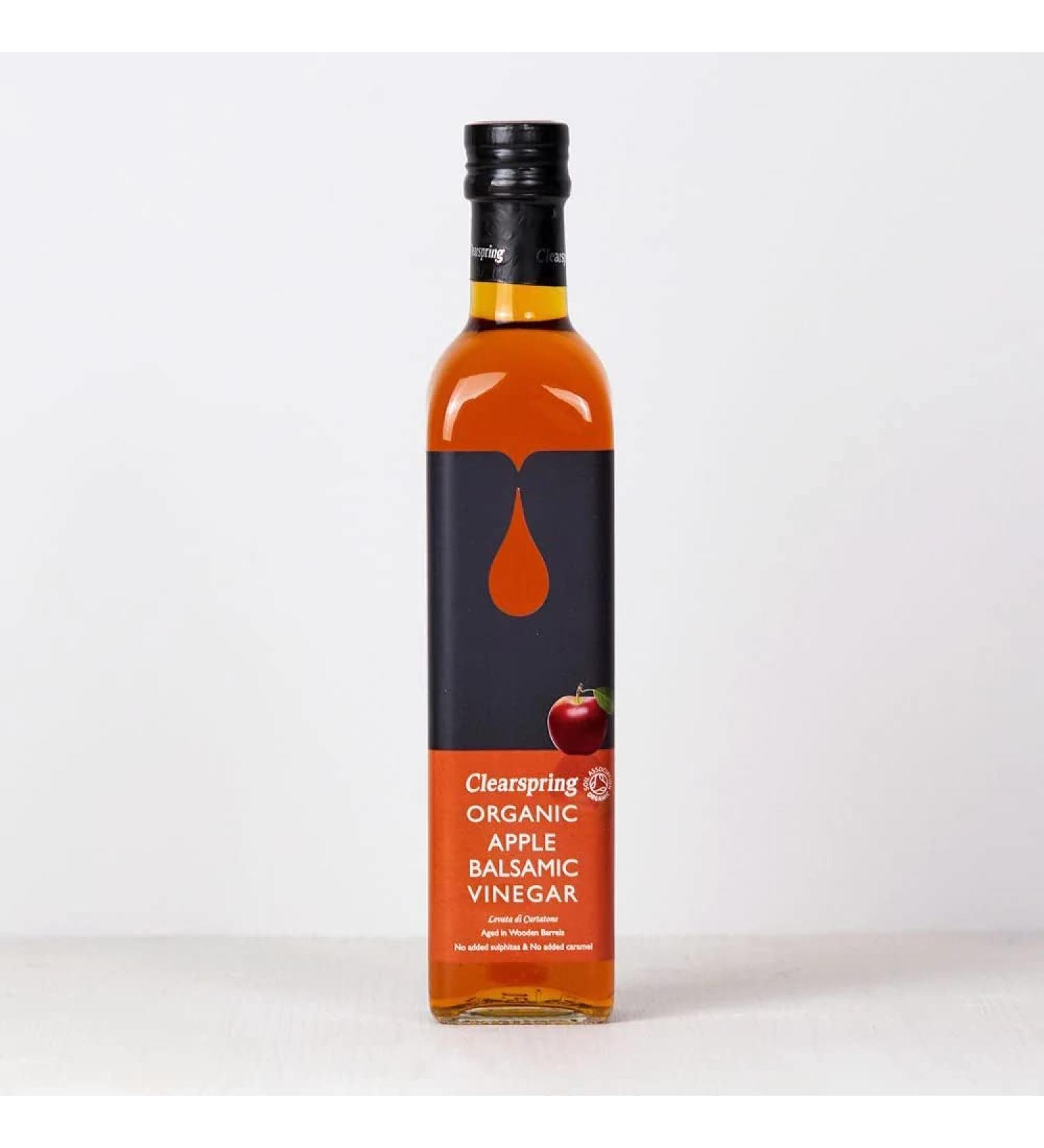 Clearspring Organic Apple Balsamic Vinegar 500ml (6 Pack) - Buy Online on SooperMarket.com